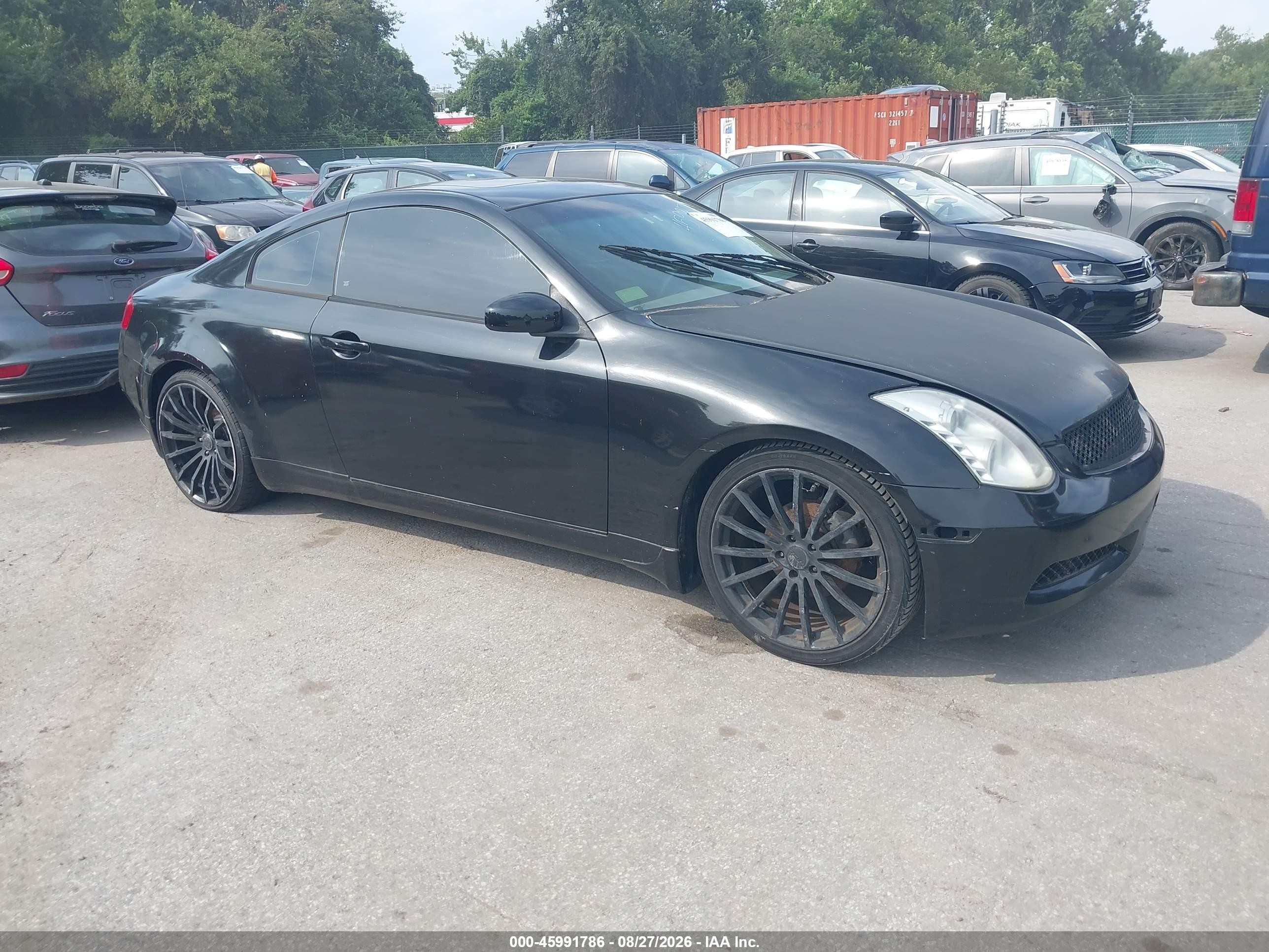 2004 Infiniti G35   Black vin: JNKCV54E64M306232
