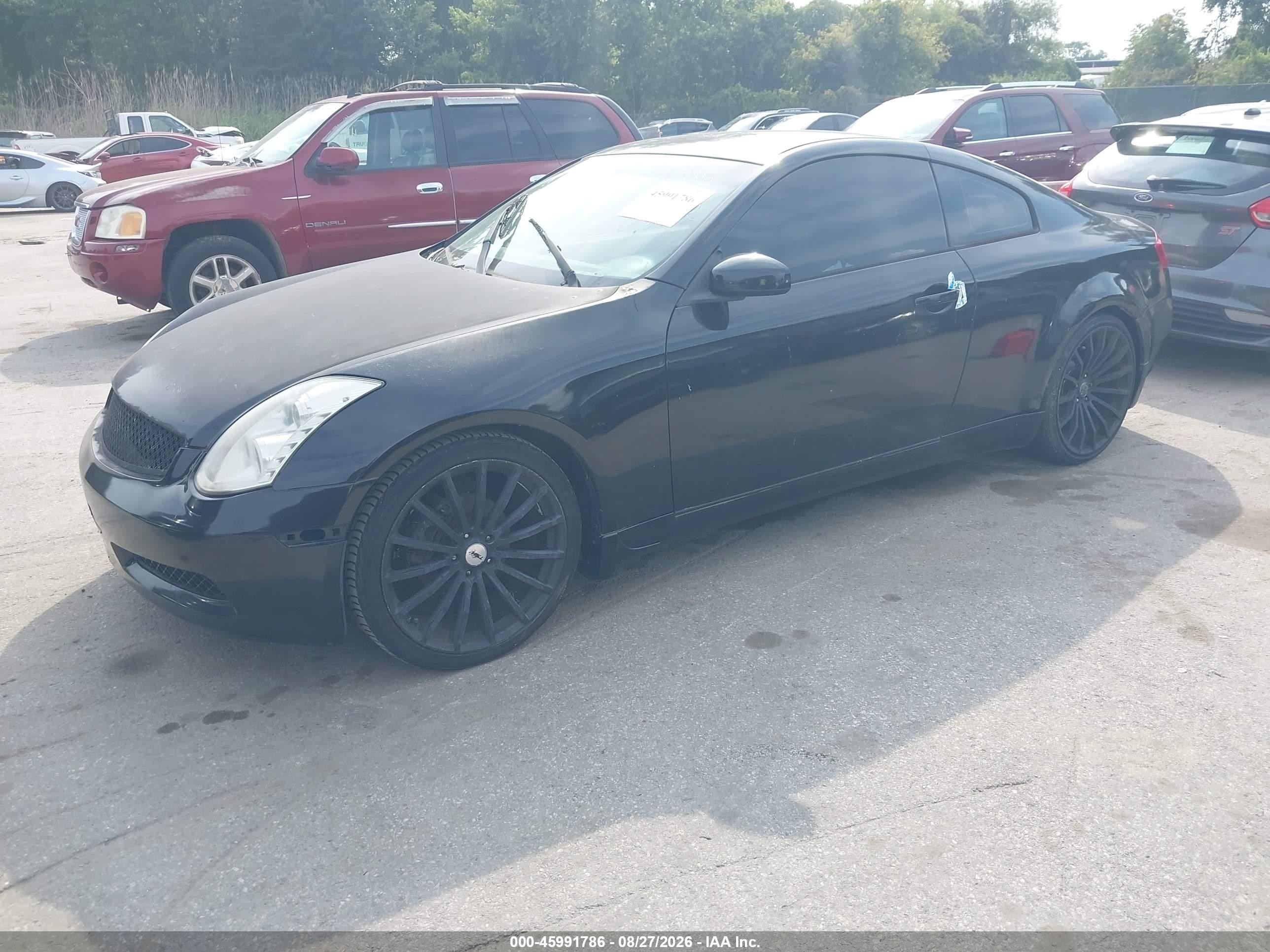 2004 Infiniti G35   Black vin: JNKCV54E64M306232