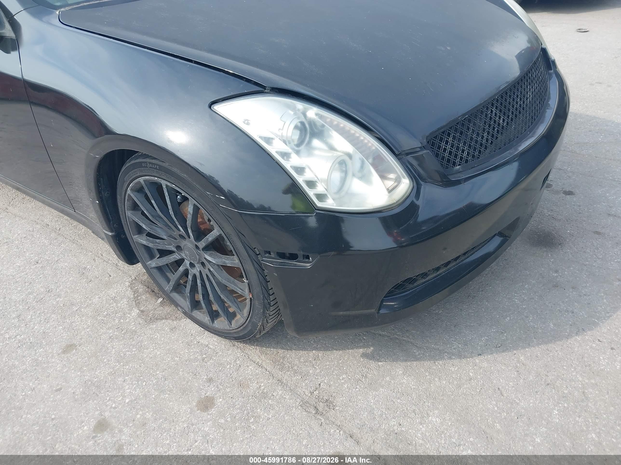 2004 Infiniti G35   Black vin: JNKCV54E64M306232