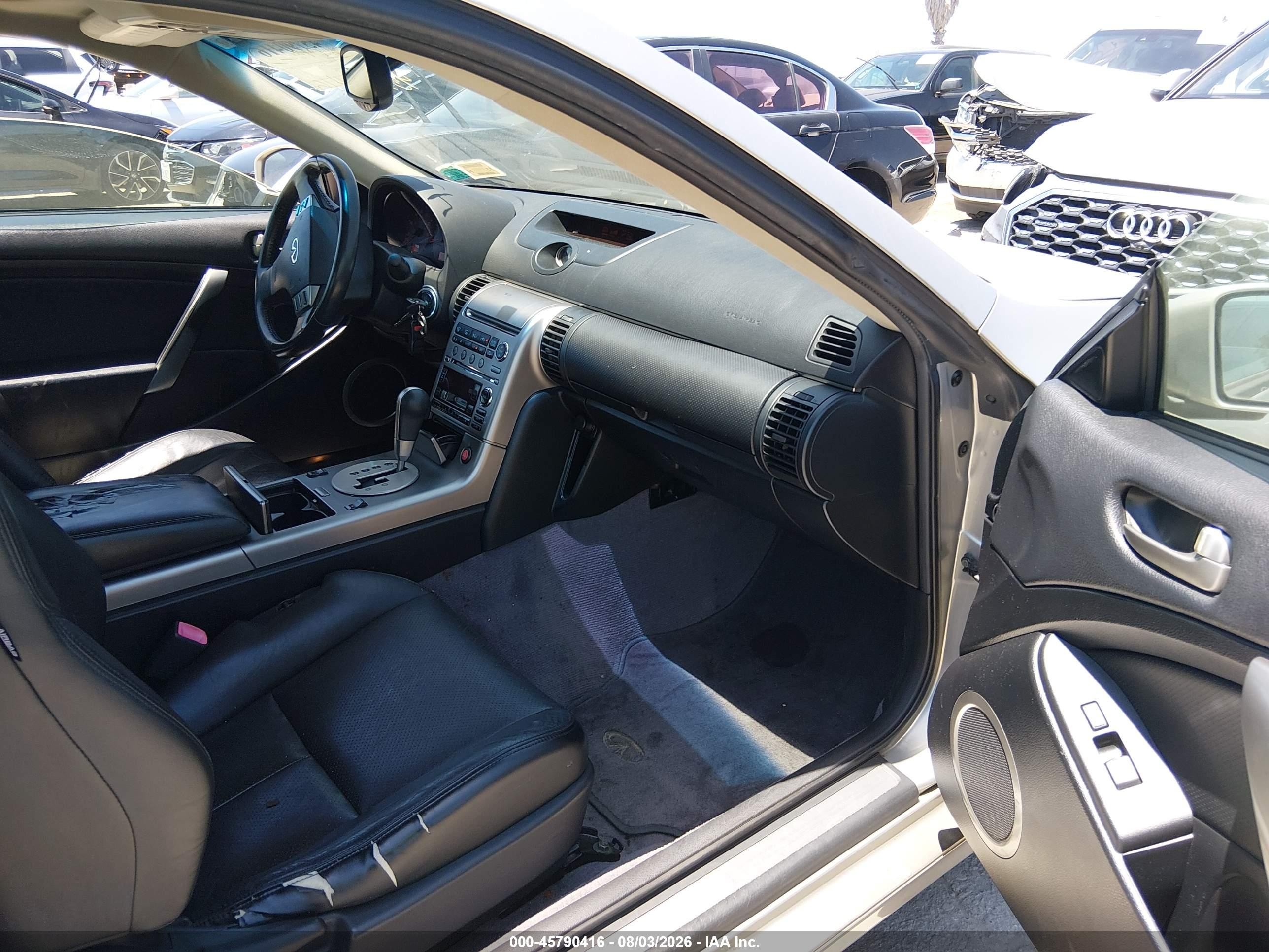 2004 Infiniti G35   Silver vin: JNKCV54E64M819786