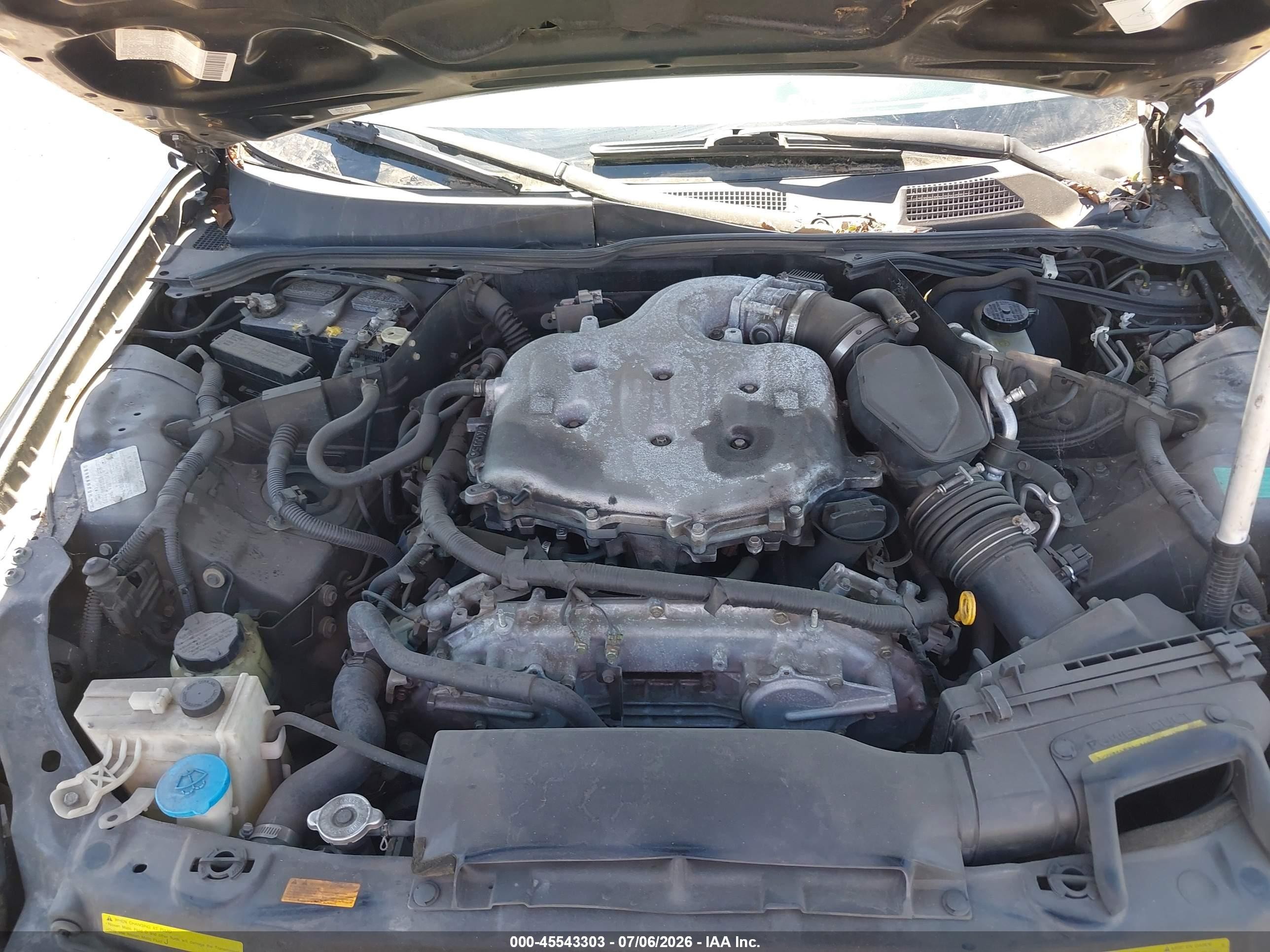 2005 Infiniti G35   Black vin: JNKCV54E65M422192