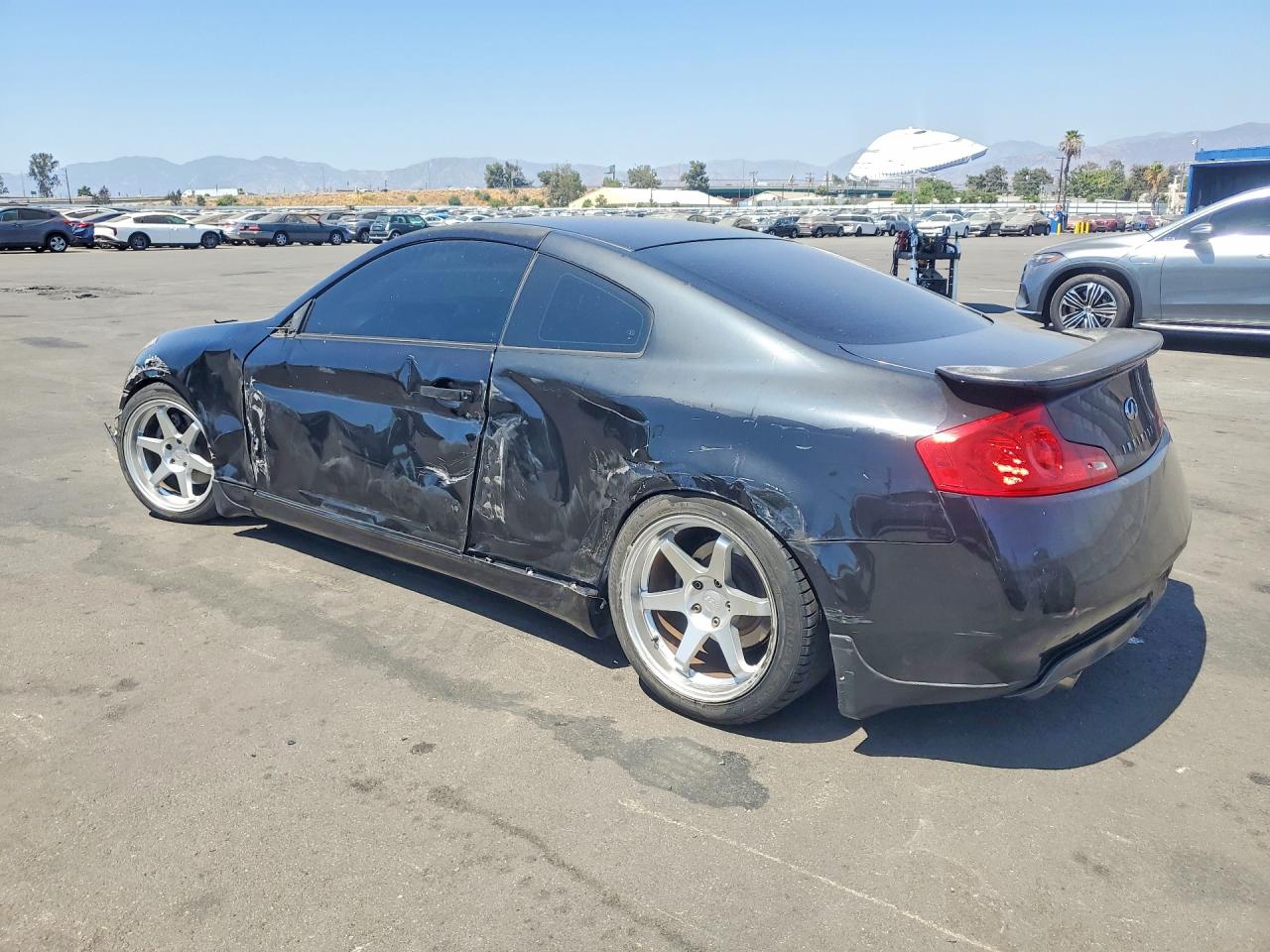 2006 Infiniti G35 Base Black vin: JNKCV54E66M706410