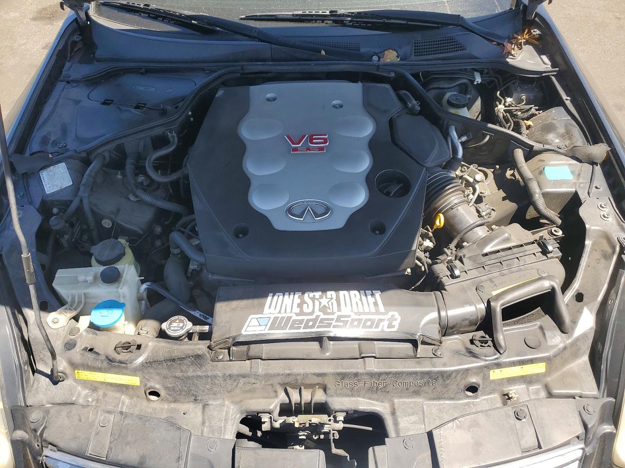 2006 Infiniti G35 Base Black vin: JNKCV54E66M706410