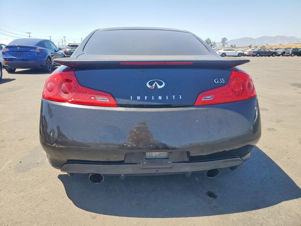 2006 Infiniti G35 Base Black vin: JNKCV54E66M706410