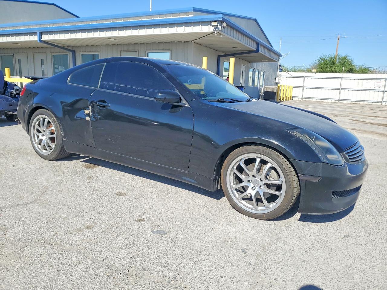 2006 Infiniti G35 Base Black vin: JNKCV54E66M707119