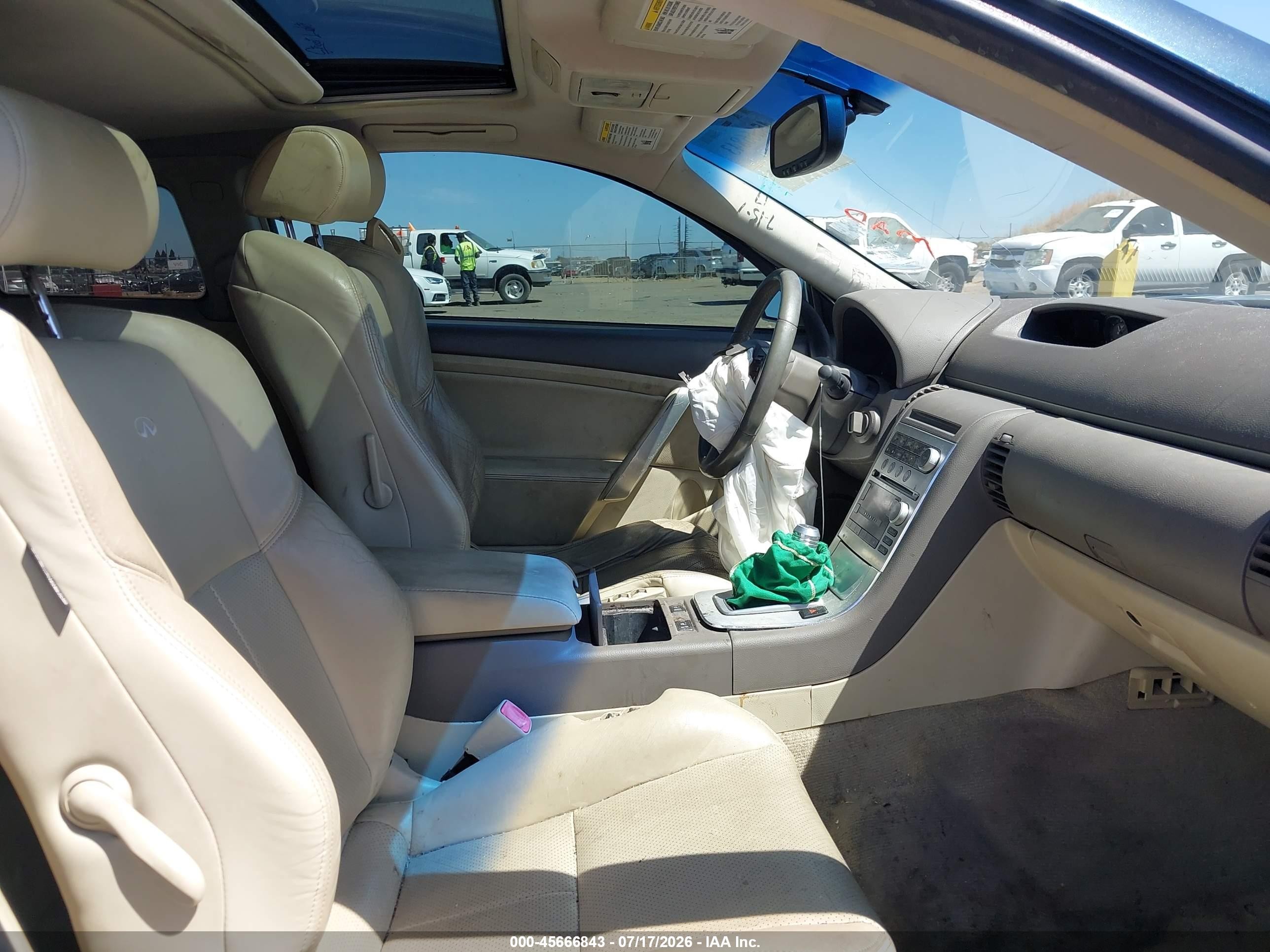 2006 Infiniti G35 Beige vin: JNKCV54E66M721599