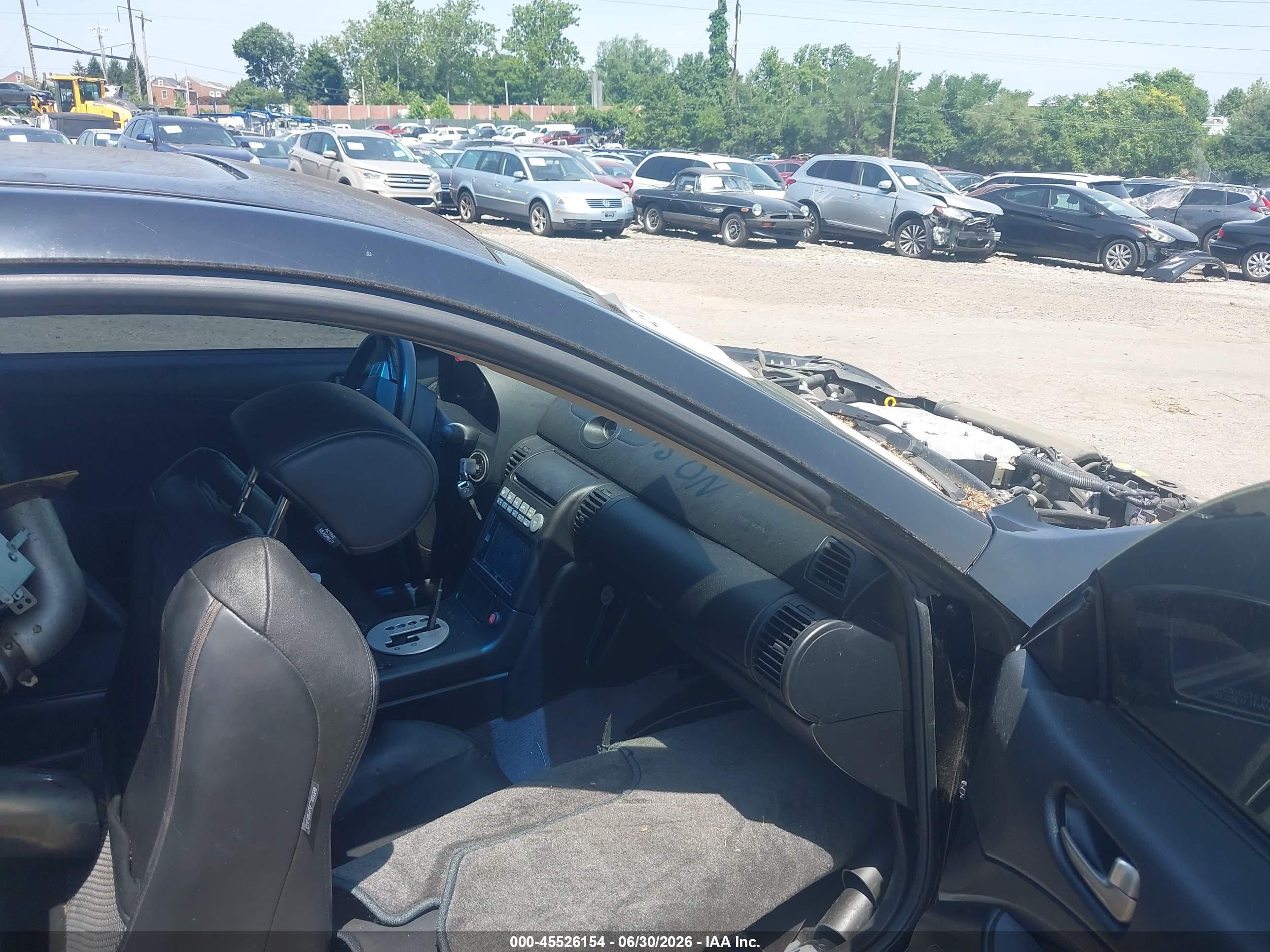 2003 Infiniti G35 Base W/leather Black vin: JNKCV54E73M206607