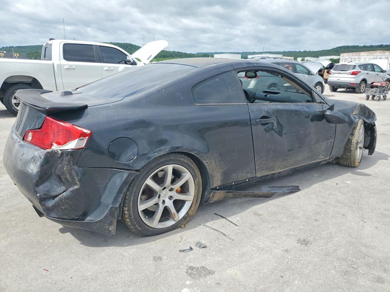 2003 Infiniti G35 Base Black vin: JNKCV54E73M217834