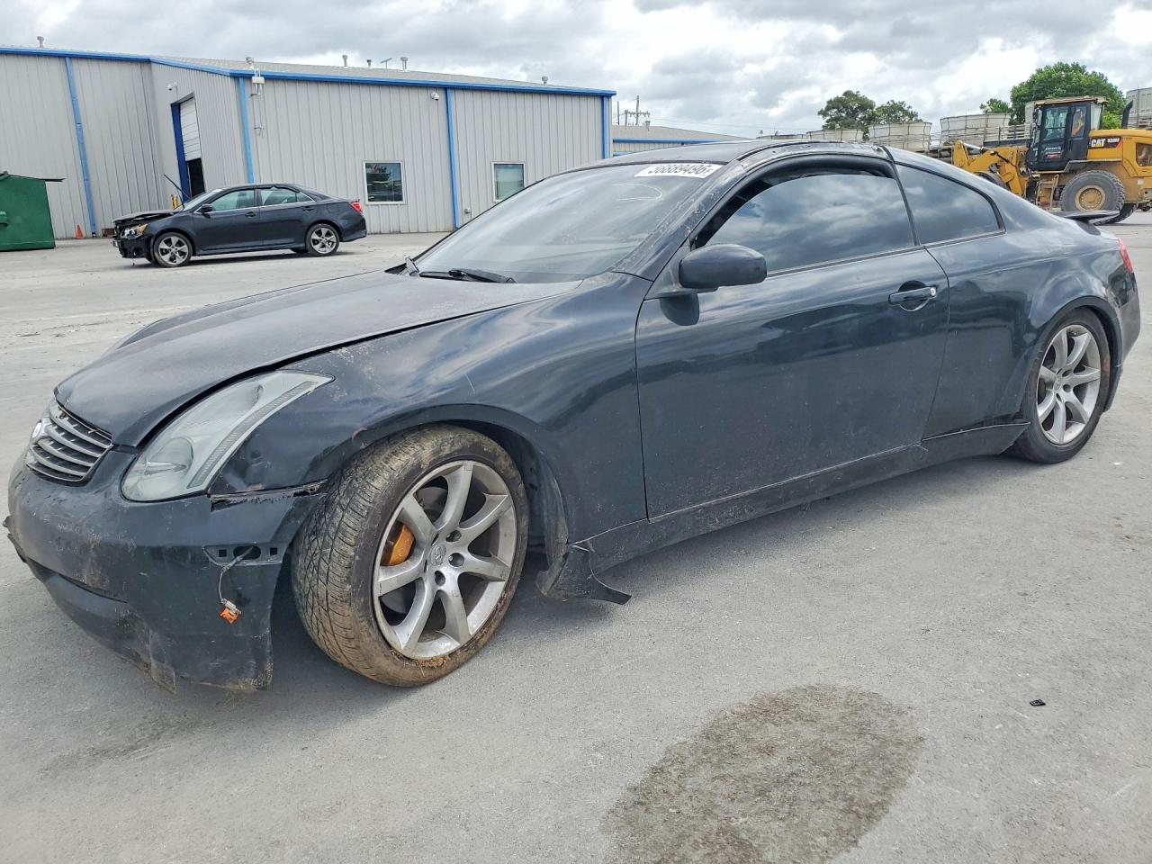 2003 Infiniti G35 Base Black vin: JNKCV54E73M217834