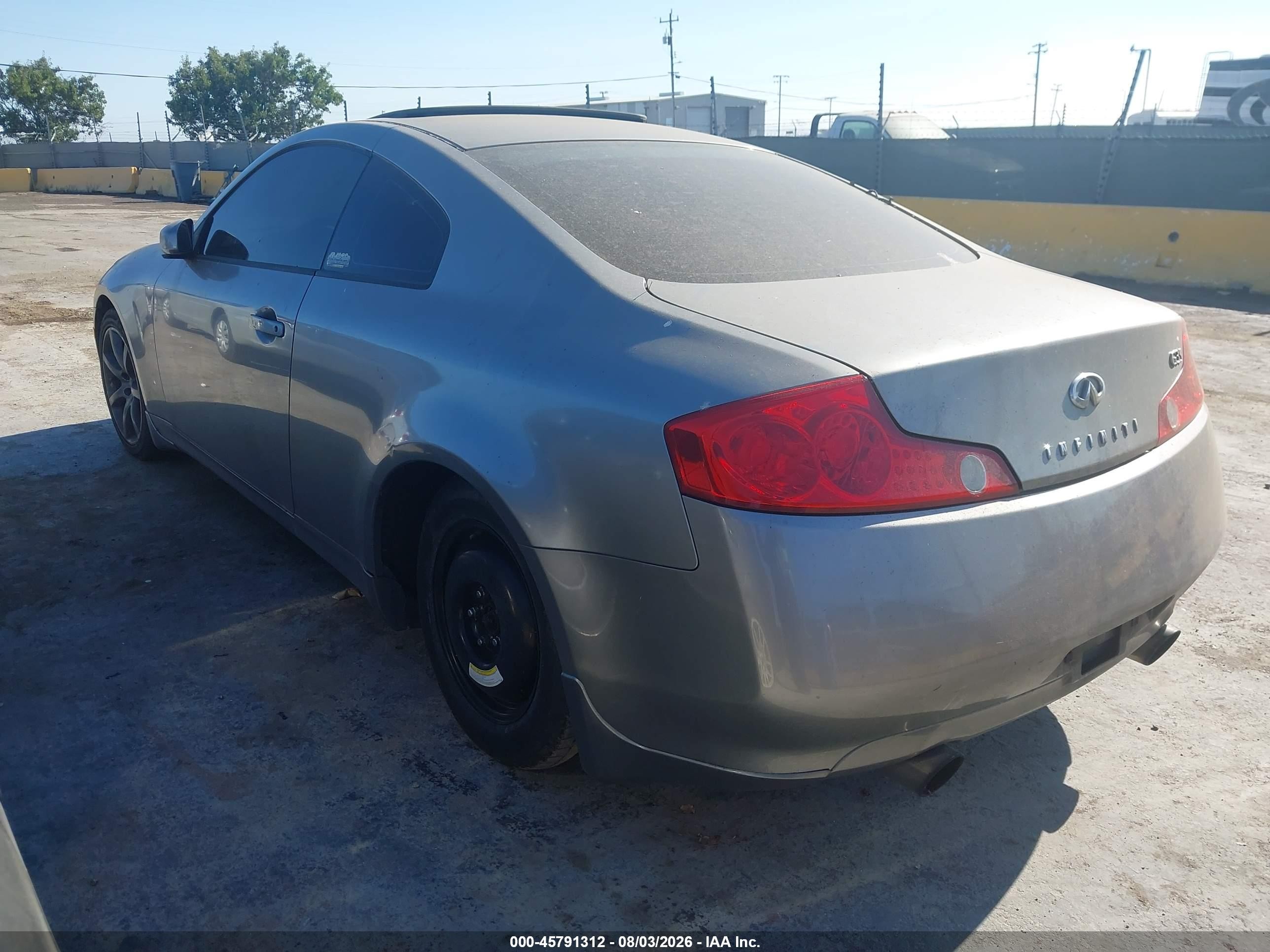2004 Infiniti G35   Серый vin: JNKCV54E74M808764