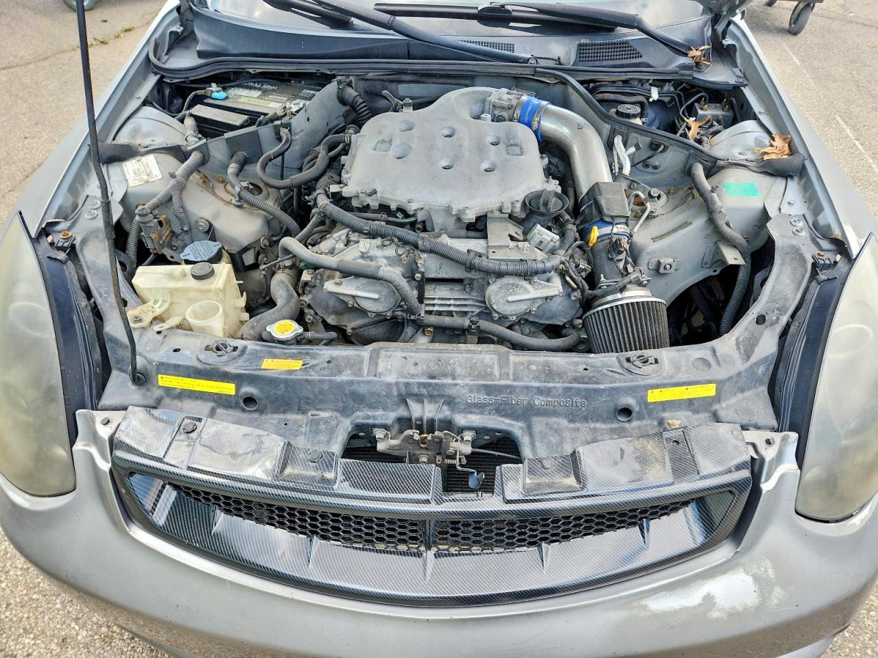 2004 Infiniti G35 Base Gray vin: JNKCV54E74M813219