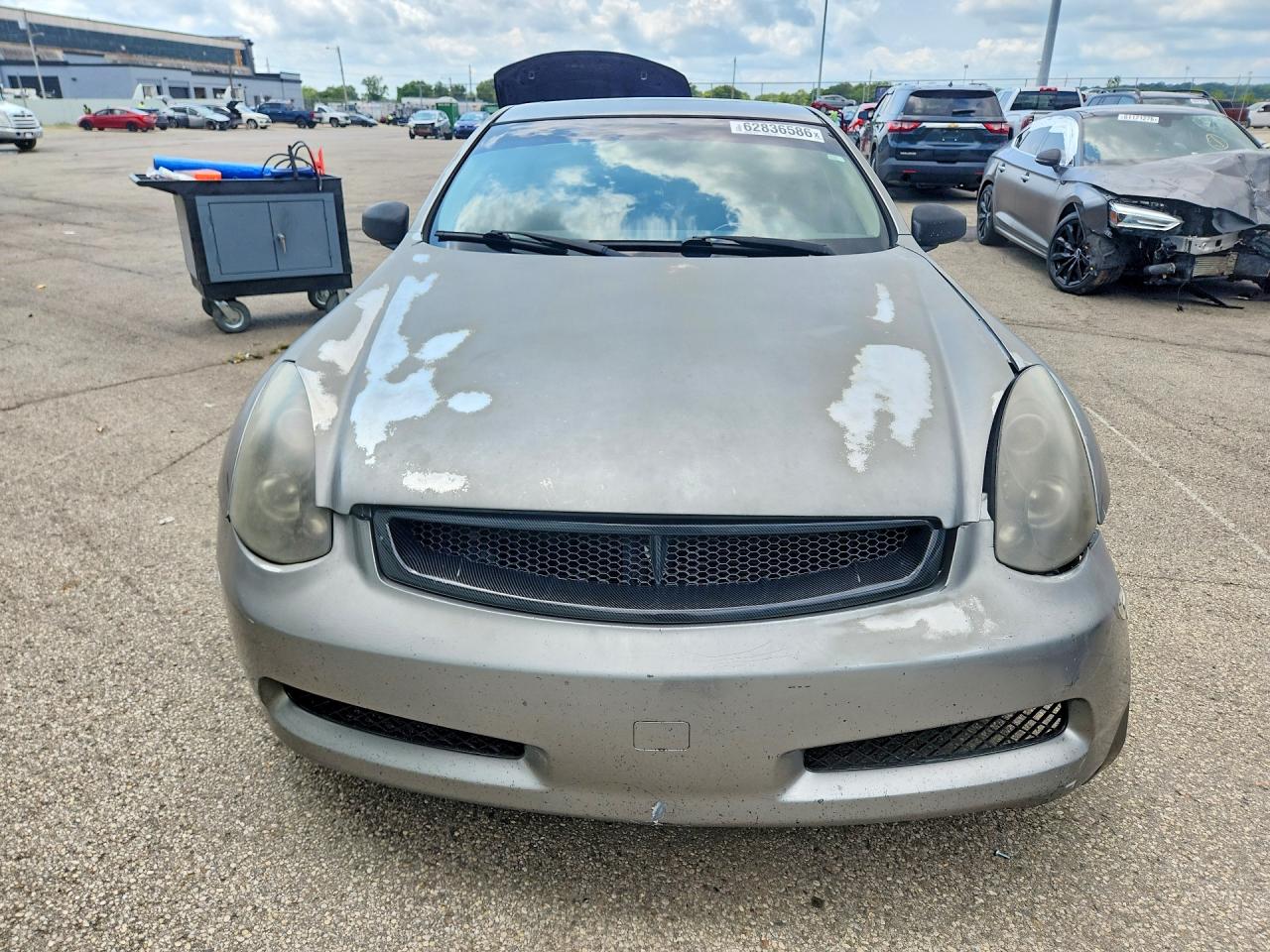 2004 Infiniti G35 Base Gray vin: JNKCV54E74M813219