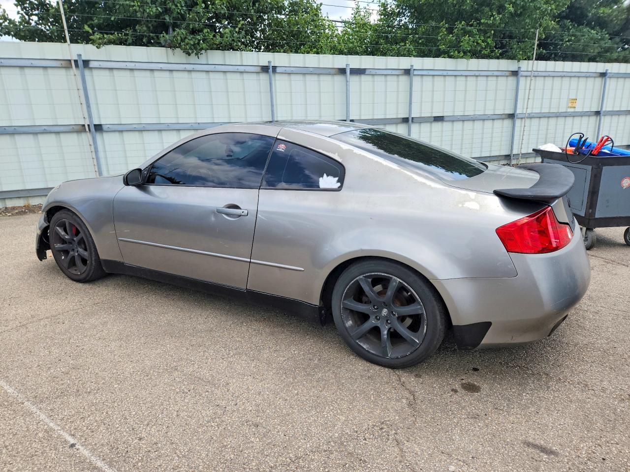 2004 Infiniti G35 Base Gray vin: JNKCV54E74M813219