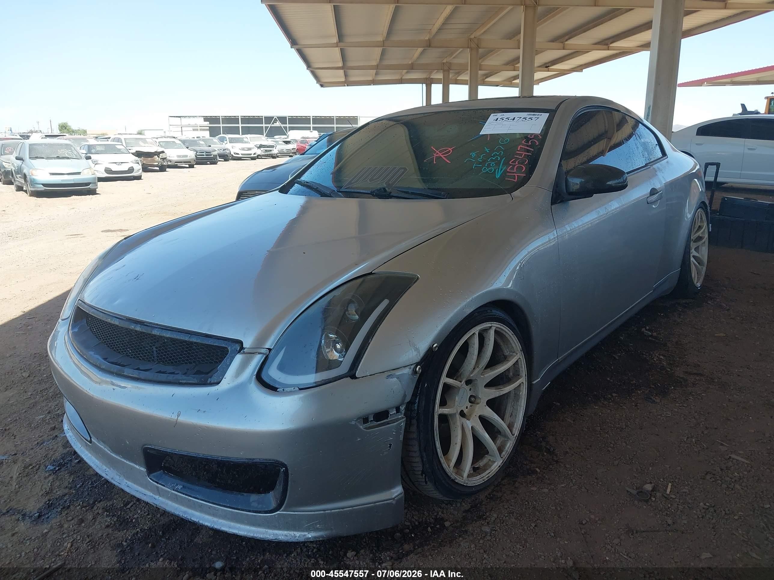2004 Infiniti G35   Gray vin: JNKCV54E74M823376