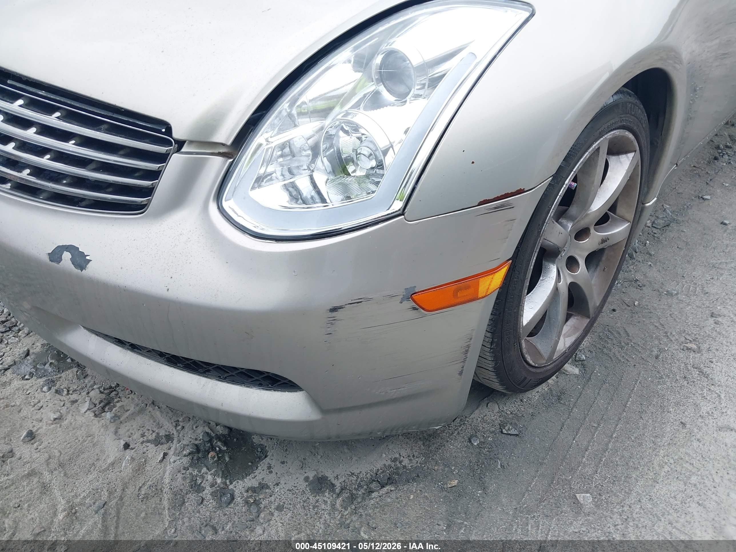 2004 Infiniti G35   Бежевый vin: JNKCV54E74M824205