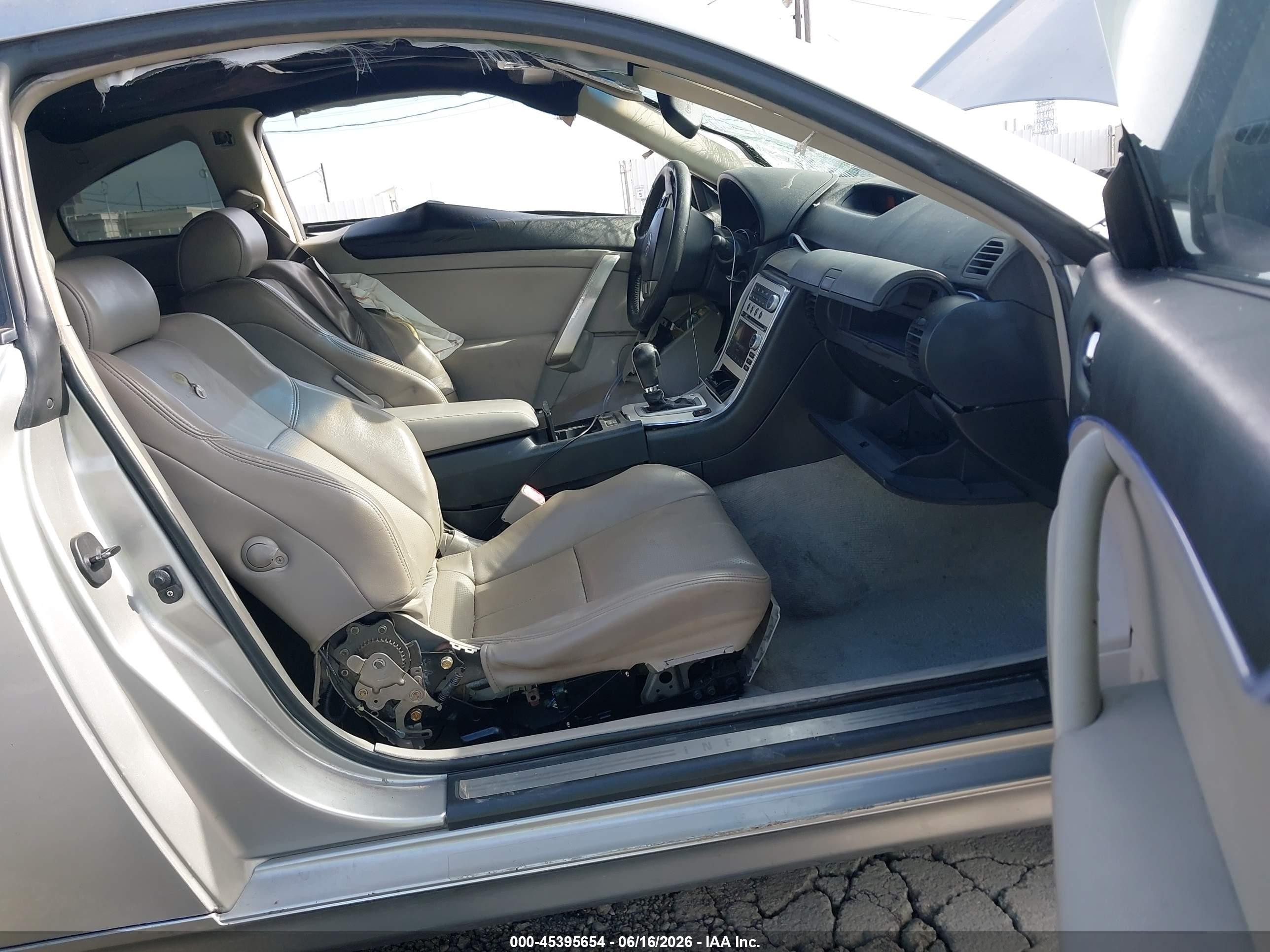 2005 Infiniti G35   Silver vin: JNKCV54E75M401013