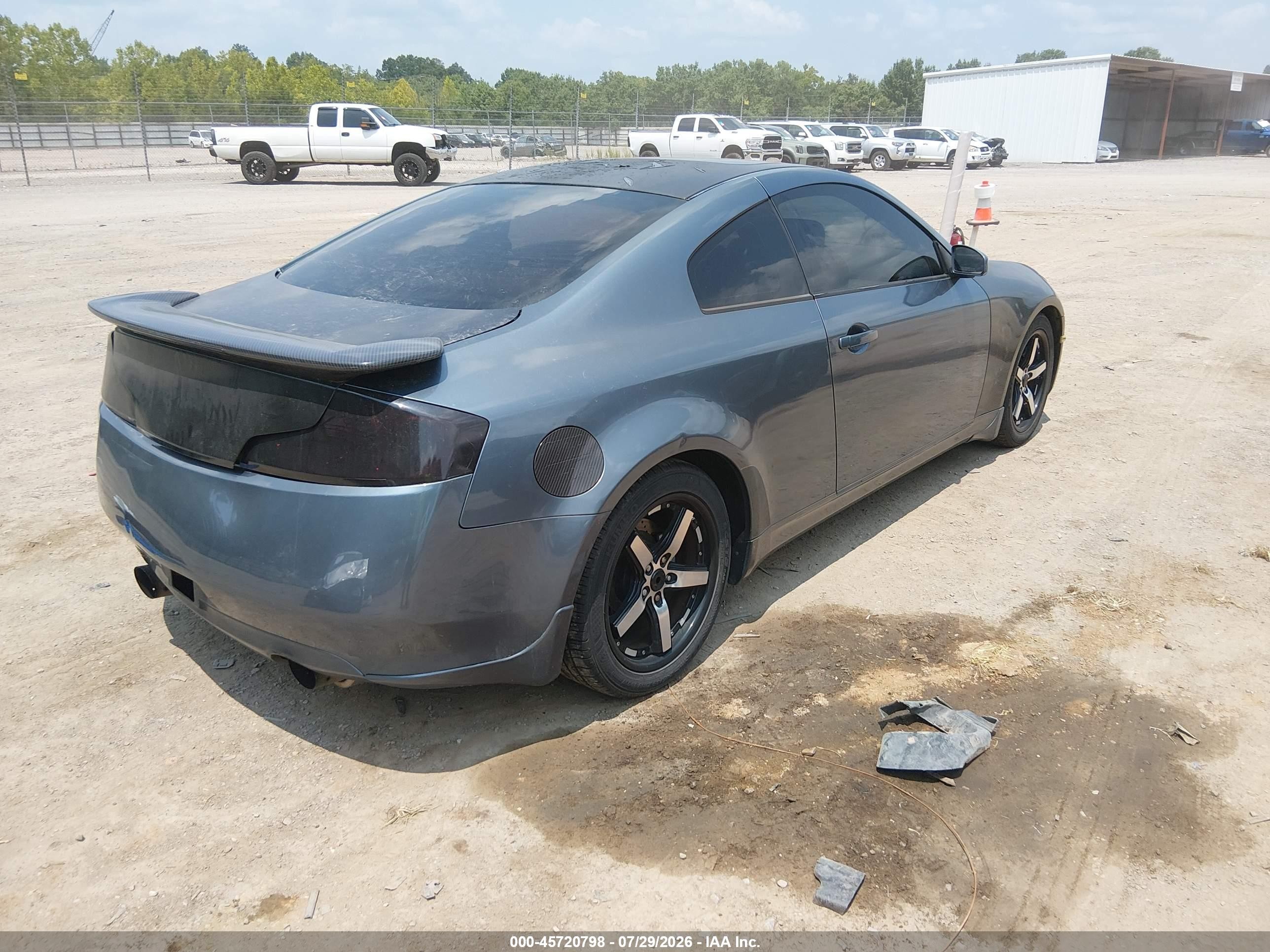 2005 Infiniti G35   Blue vin: JNKCV54E75M401660