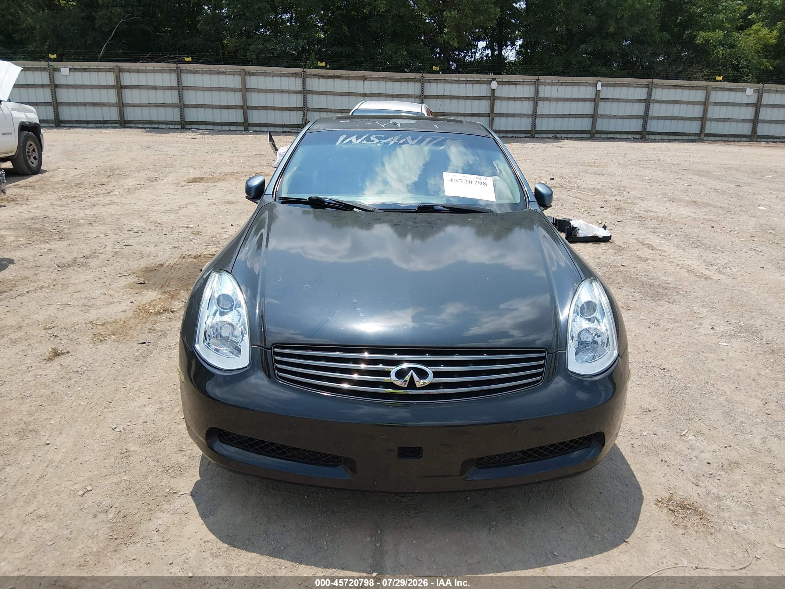 2005 Infiniti G35   Blue vin: JNKCV54E75M401660