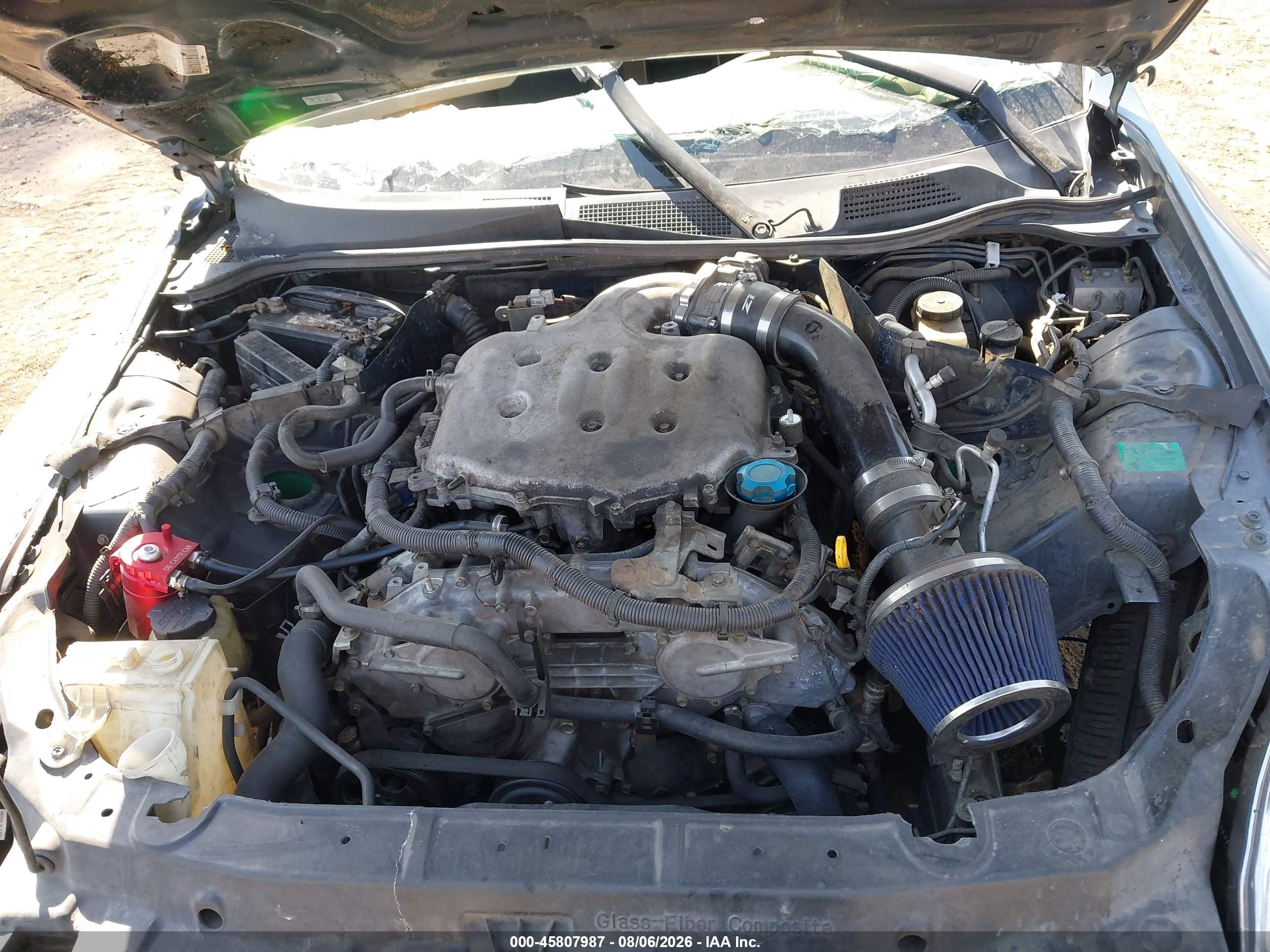 2005 Infiniti G35   Blue vin: JNKCV54E75M407748