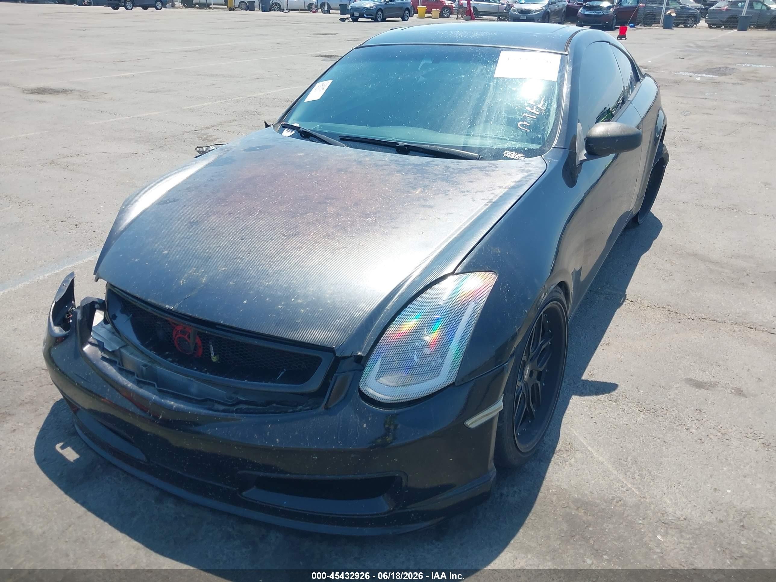 2005 Infiniti G35 Black vin: JNKCV54E75M415767