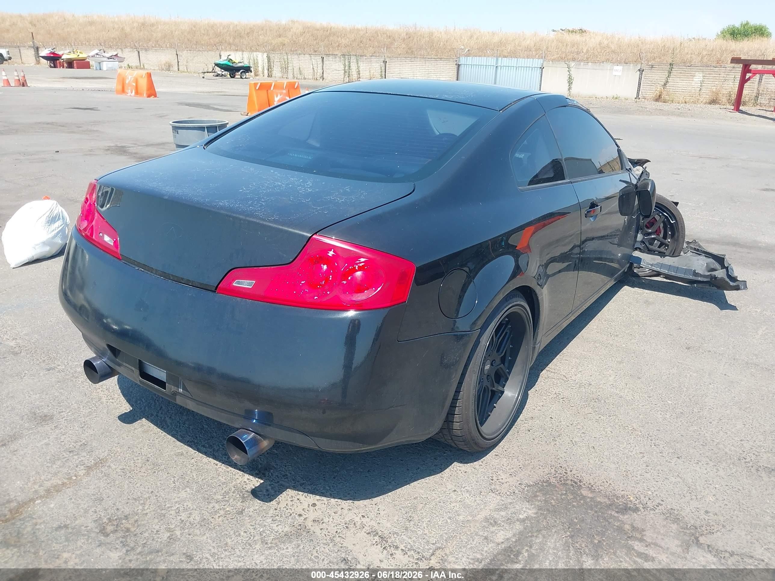 2005 Infiniti G35 Black vin: JNKCV54E75M415767