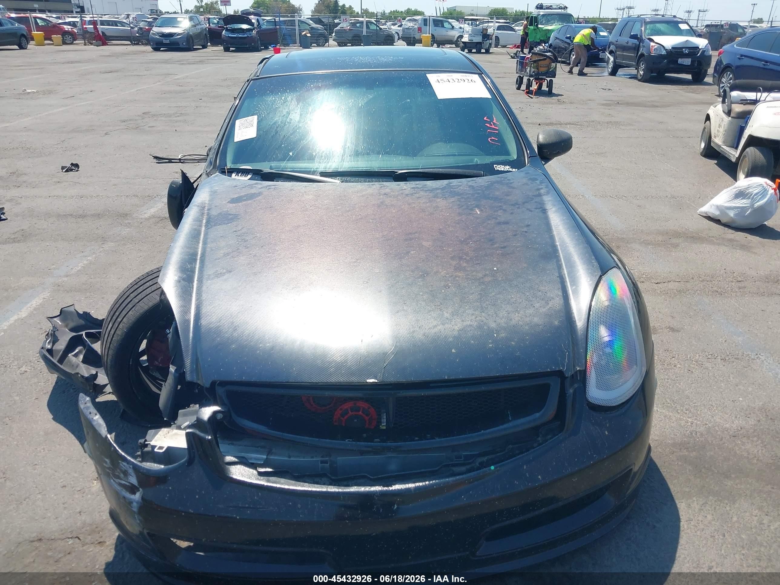 2005 Infiniti G35 Black vin: JNKCV54E75M415767
