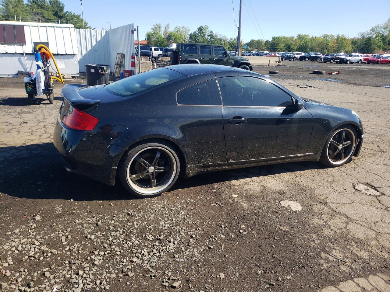 2005 Infiniti G35 Base Black vin: JNKCV54E75M421391