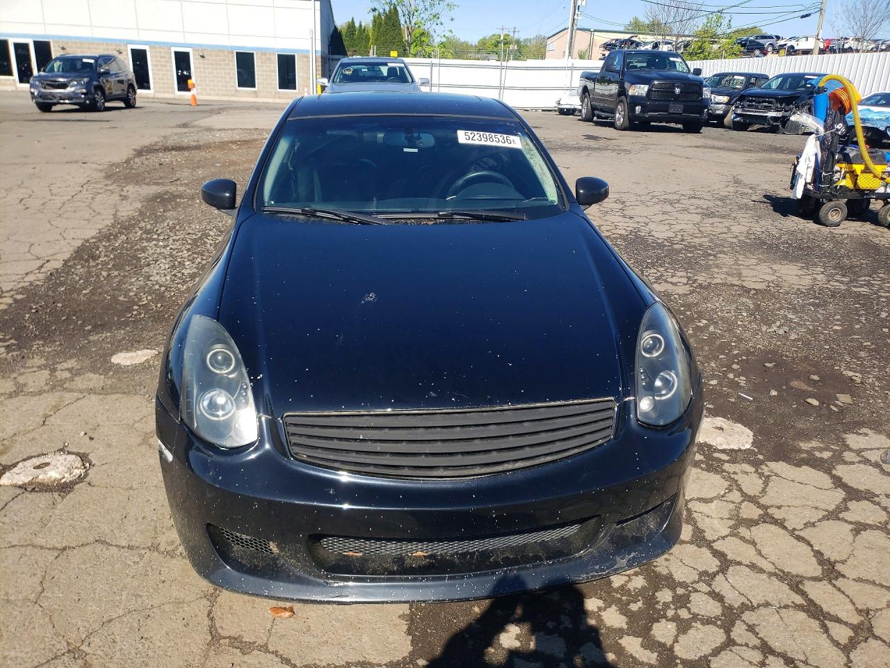 2005 Infiniti G35 Base Black vin: JNKCV54E75M421391