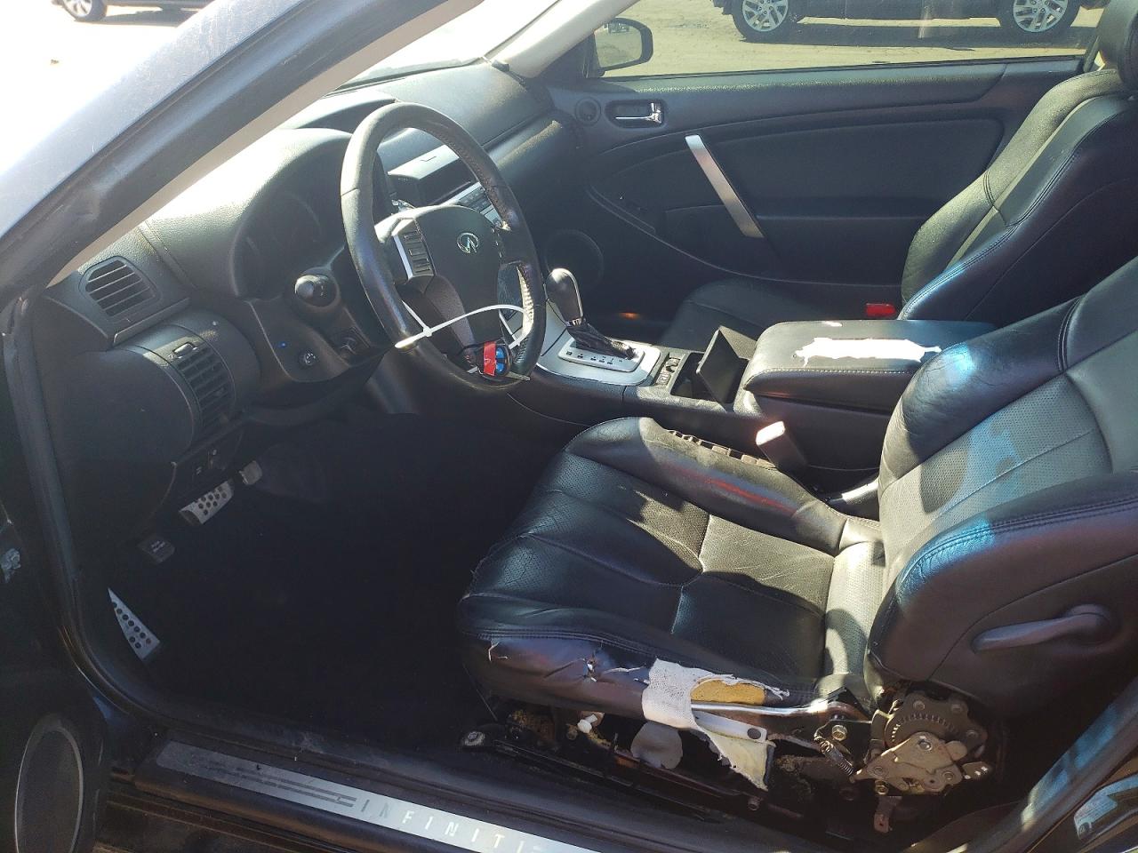 2005 Infiniti G35 Base Black vin: JNKCV54E75M421391
