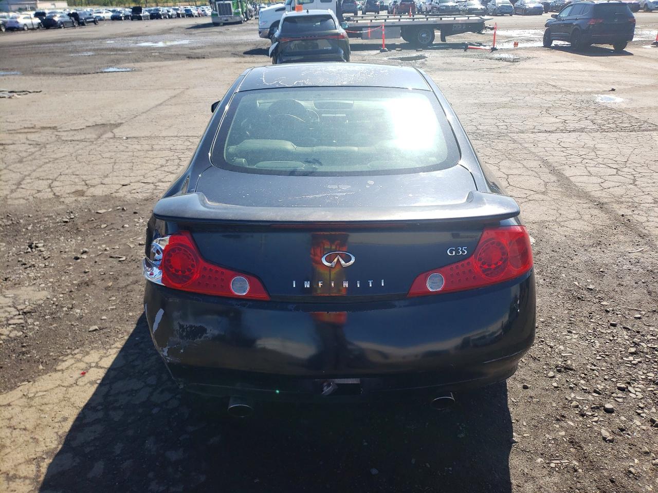 2005 Infiniti G35 Base Black vin: JNKCV54E75M421391