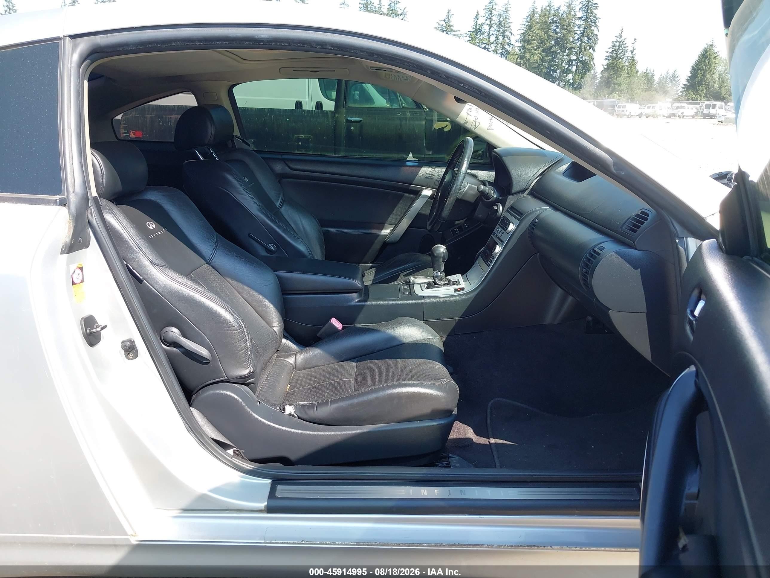 2006 Infiniti G35   Серебряный vin: JNKCV54E76M707789