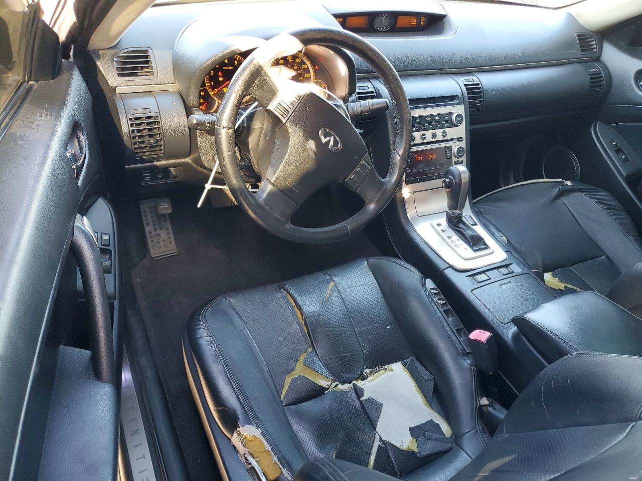 2005 Infiniti G35 Base Серебряный vin: JNKCV54E85M406561