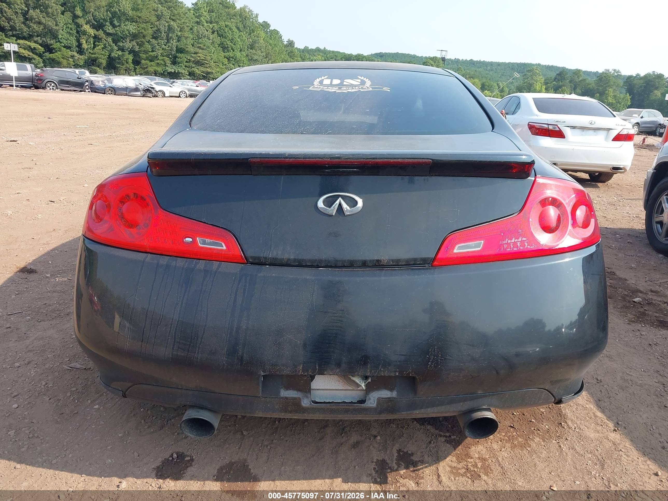 2004 Infiniti G35   Black vin: JNKCV54E94M300053