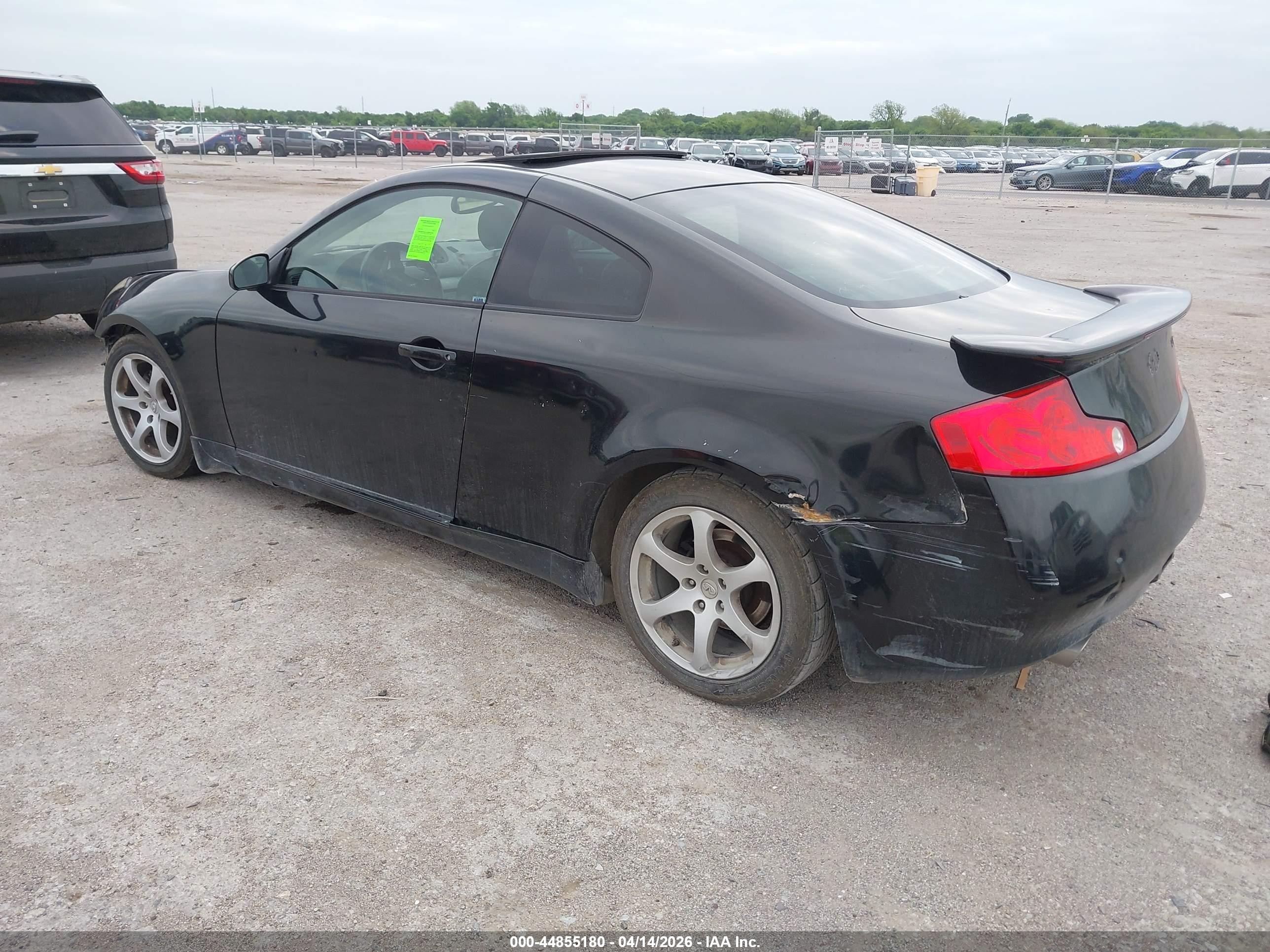 2004 Infiniti G35   Black vin: JNKCV54E94M305494