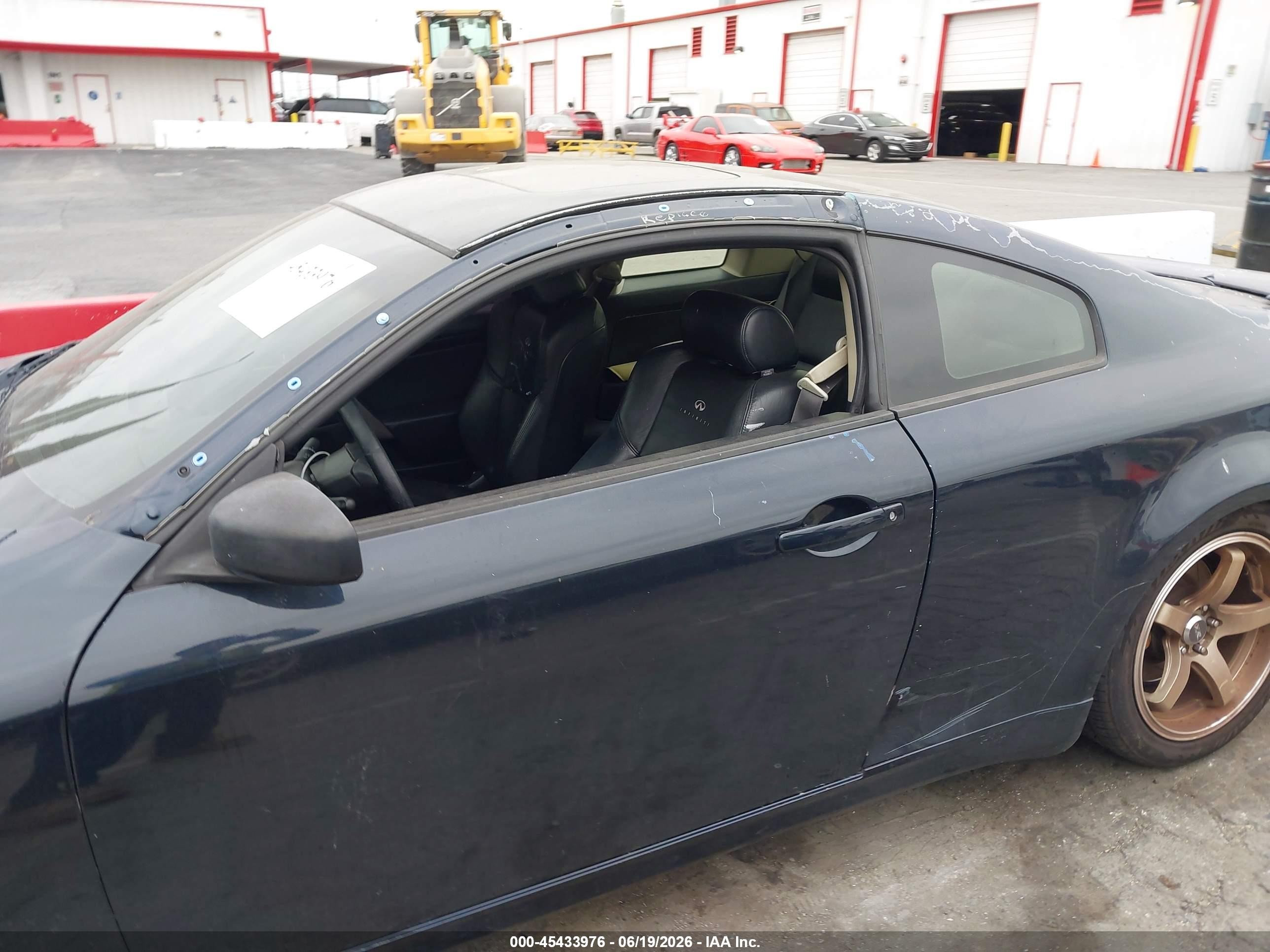 2004 Infiniti G35   Dark Blue vin: JNKCV54E94M309674