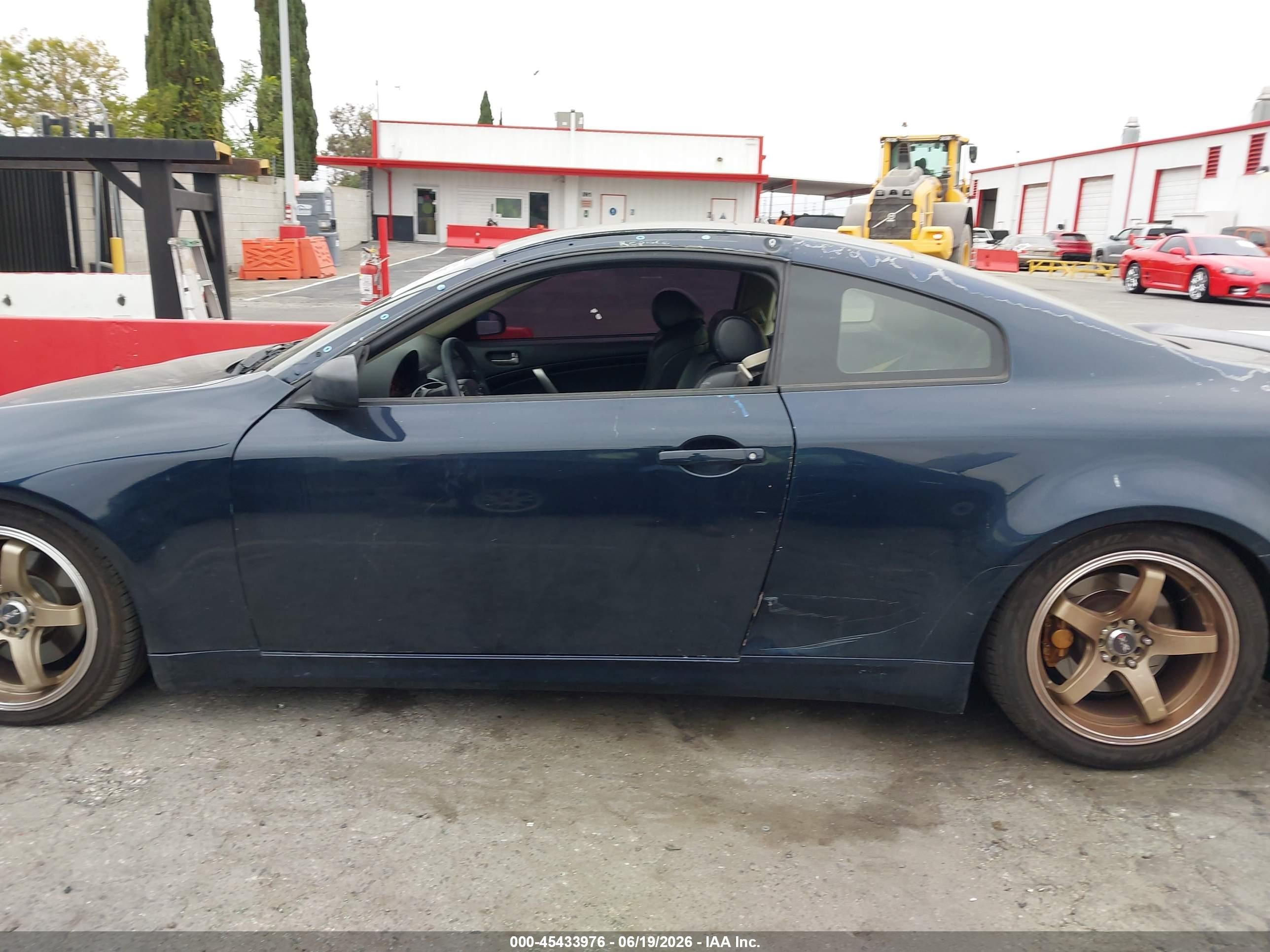 2004 Infiniti G35   Dark Blue vin: JNKCV54E94M309674