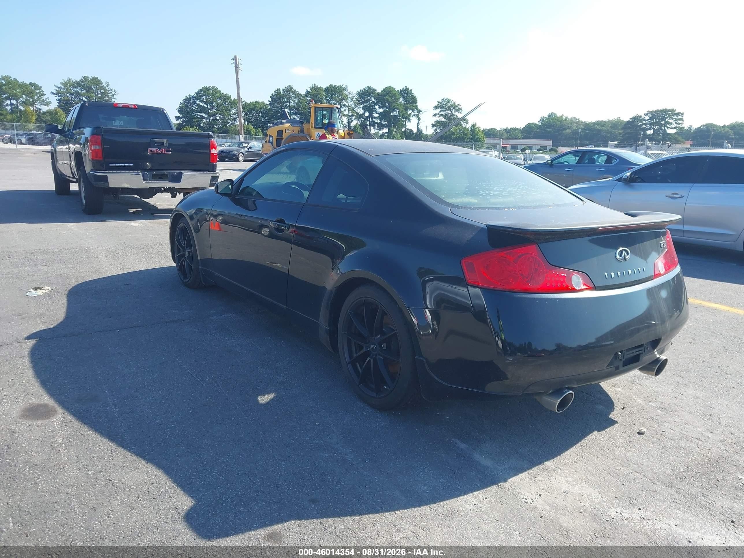 2005 Infiniti G35   Black vin: JNKCV54E95M407850