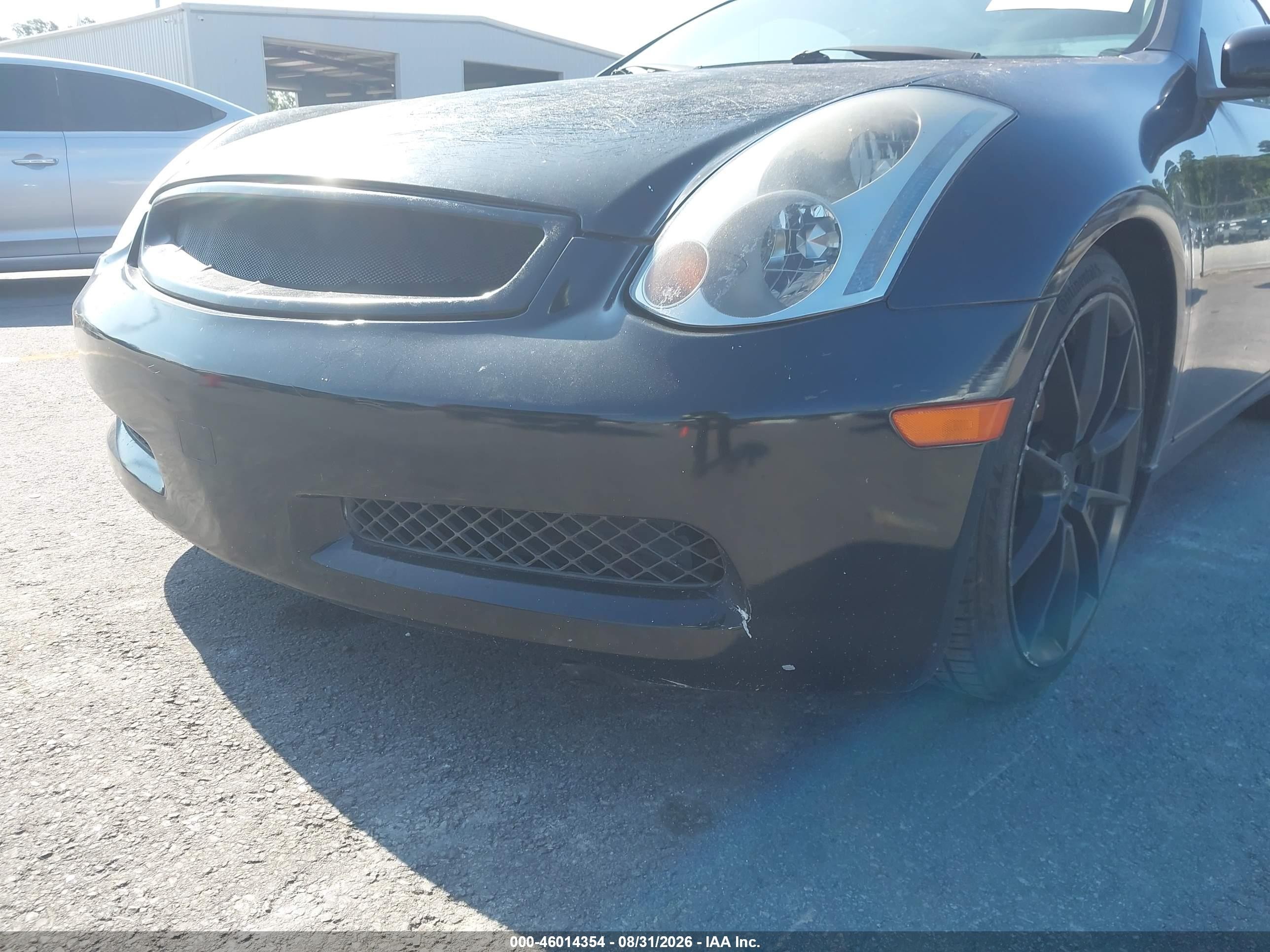 2005 Infiniti G35   Black vin: JNKCV54E95M407850
