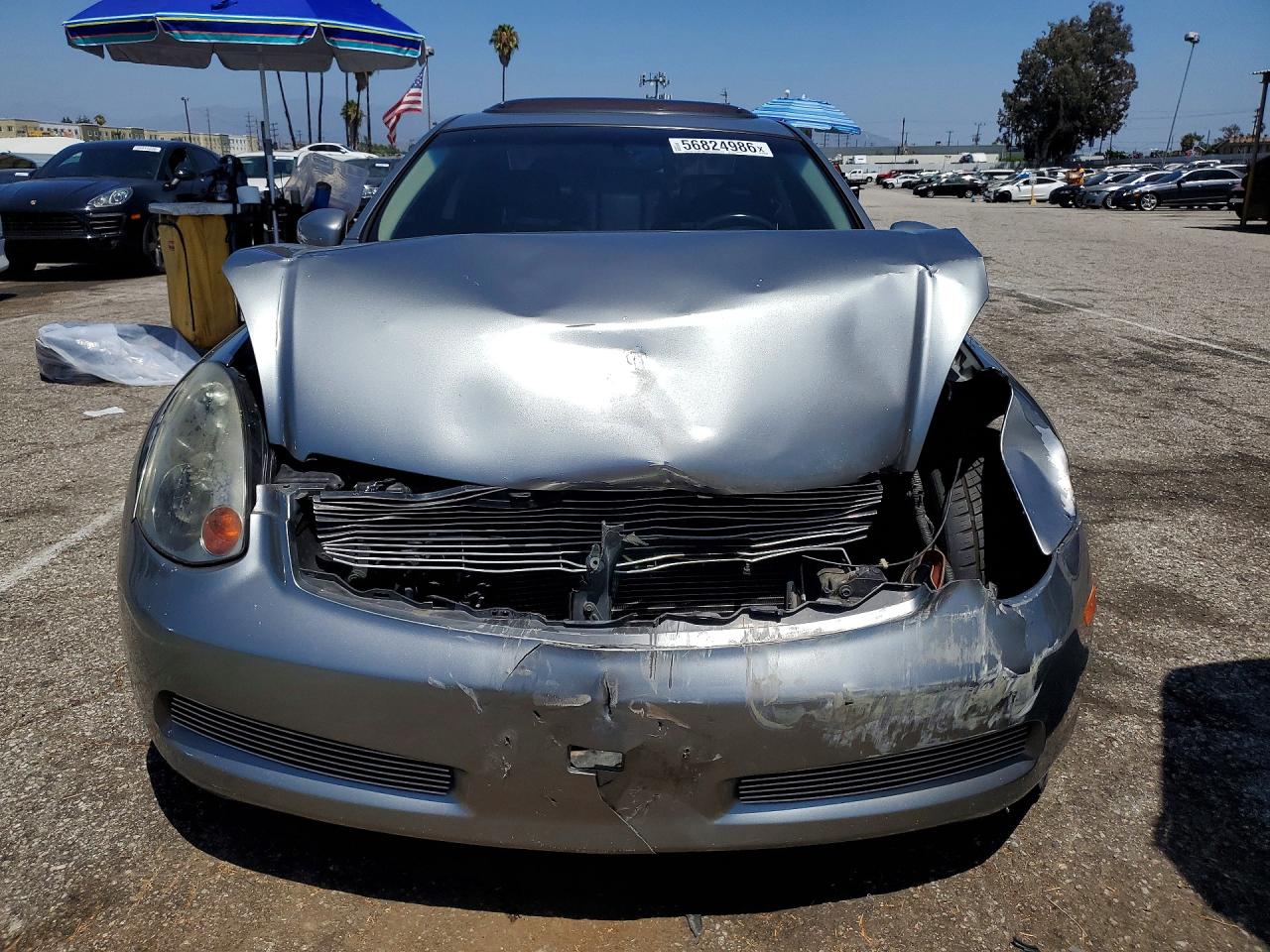 2005 Infiniti G35 Base Silver vin: JNKCV54E95M426253