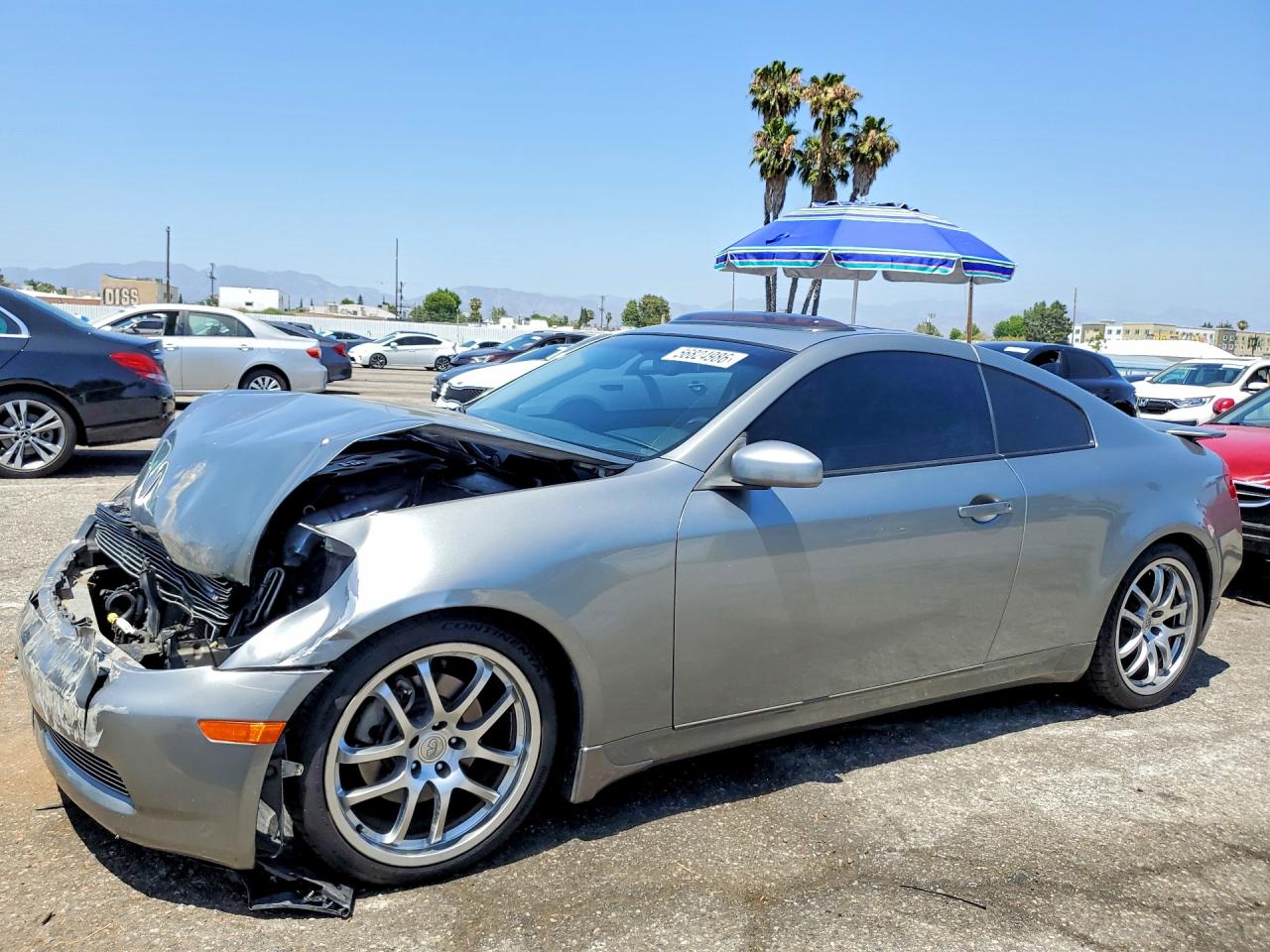 2005 Infiniti G35 Base Silver vin: JNKCV54E95M426253