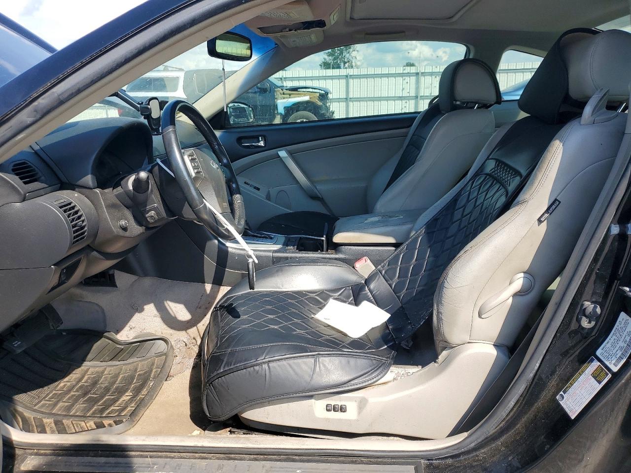 2007 Infiniti G35 Base Black vin: JNKCV54E97M907669