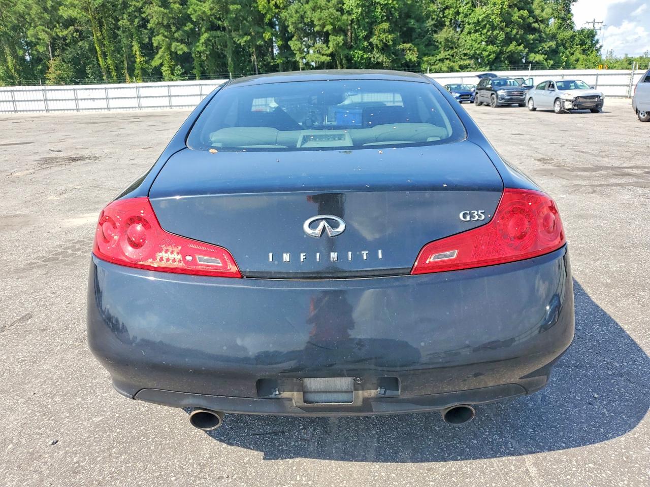 2007 Infiniti G35 Base Black vin: JNKCV54E97M907669