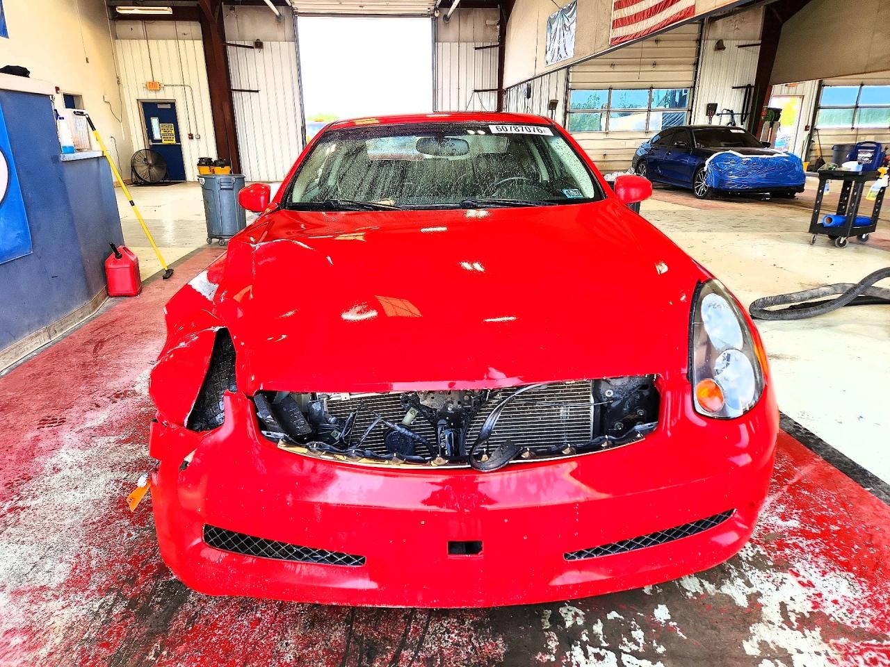 2003 Infiniti G35 Red vin: JNKCV54EX3M202972