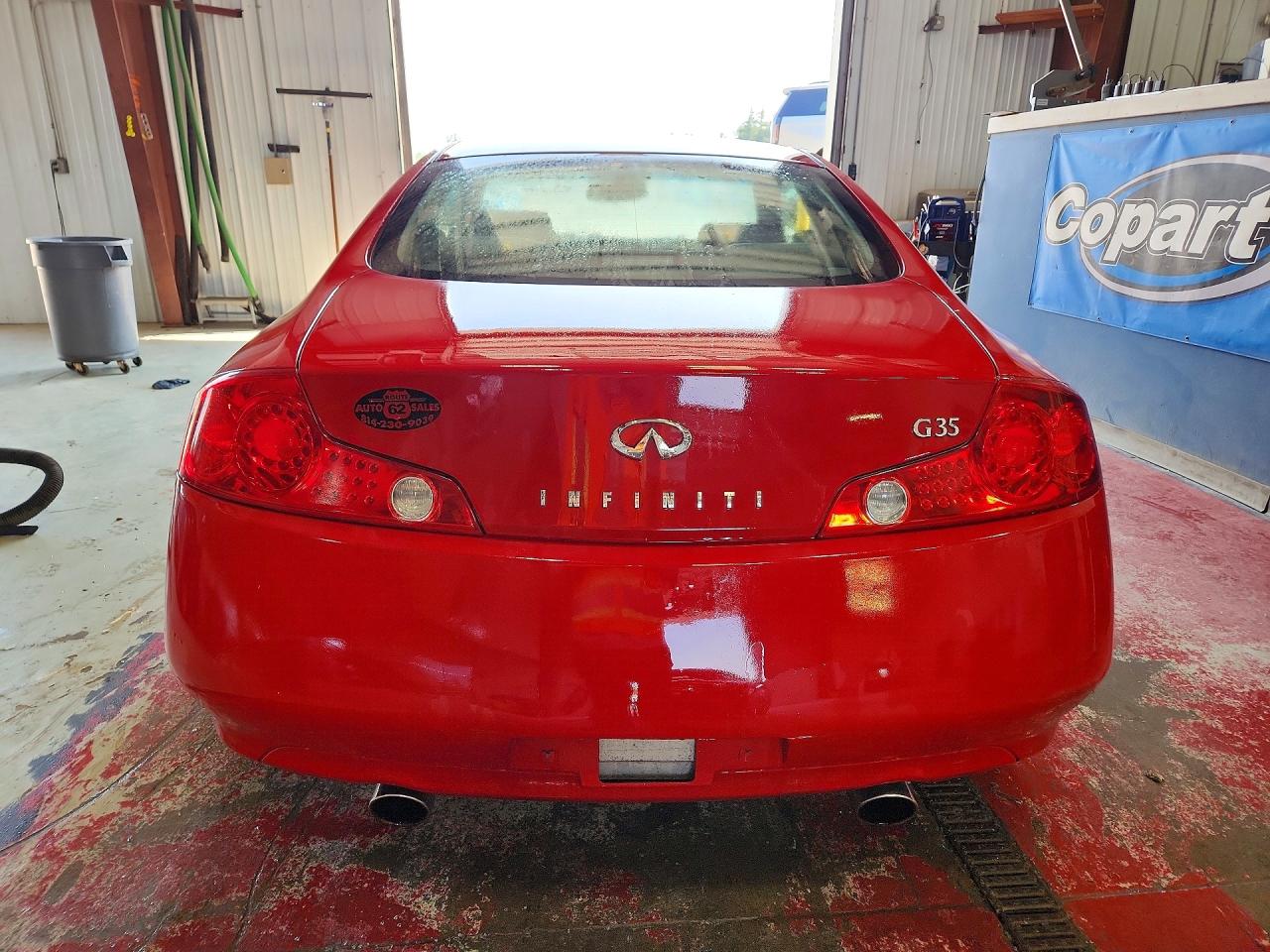 2003 Infiniti G35 Red vin: JNKCV54EX3M202972