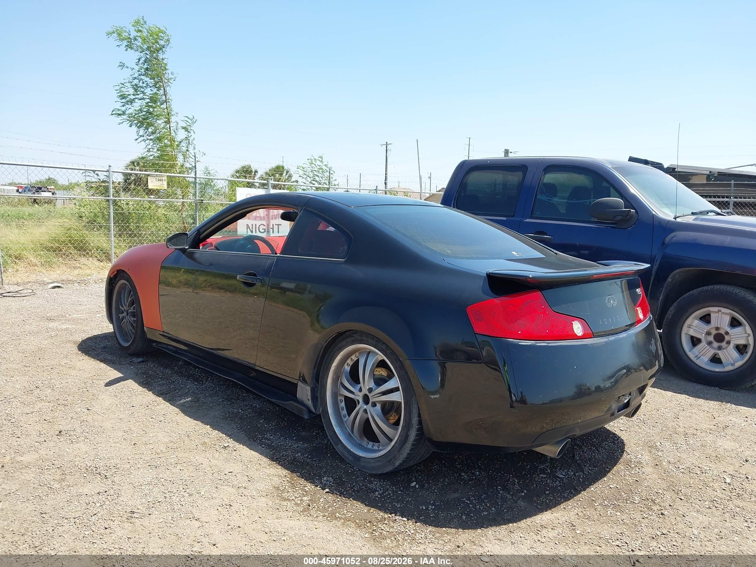 2003 Infiniti G35 Base W/leather Black vin: JNKCV54EX3M212532