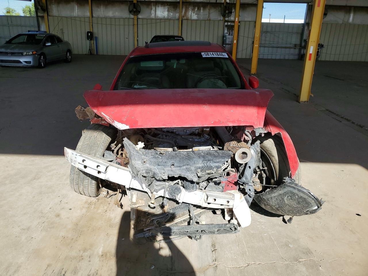 2003 Infiniti G35 Base Red vin: JNKCV54EX3M216600