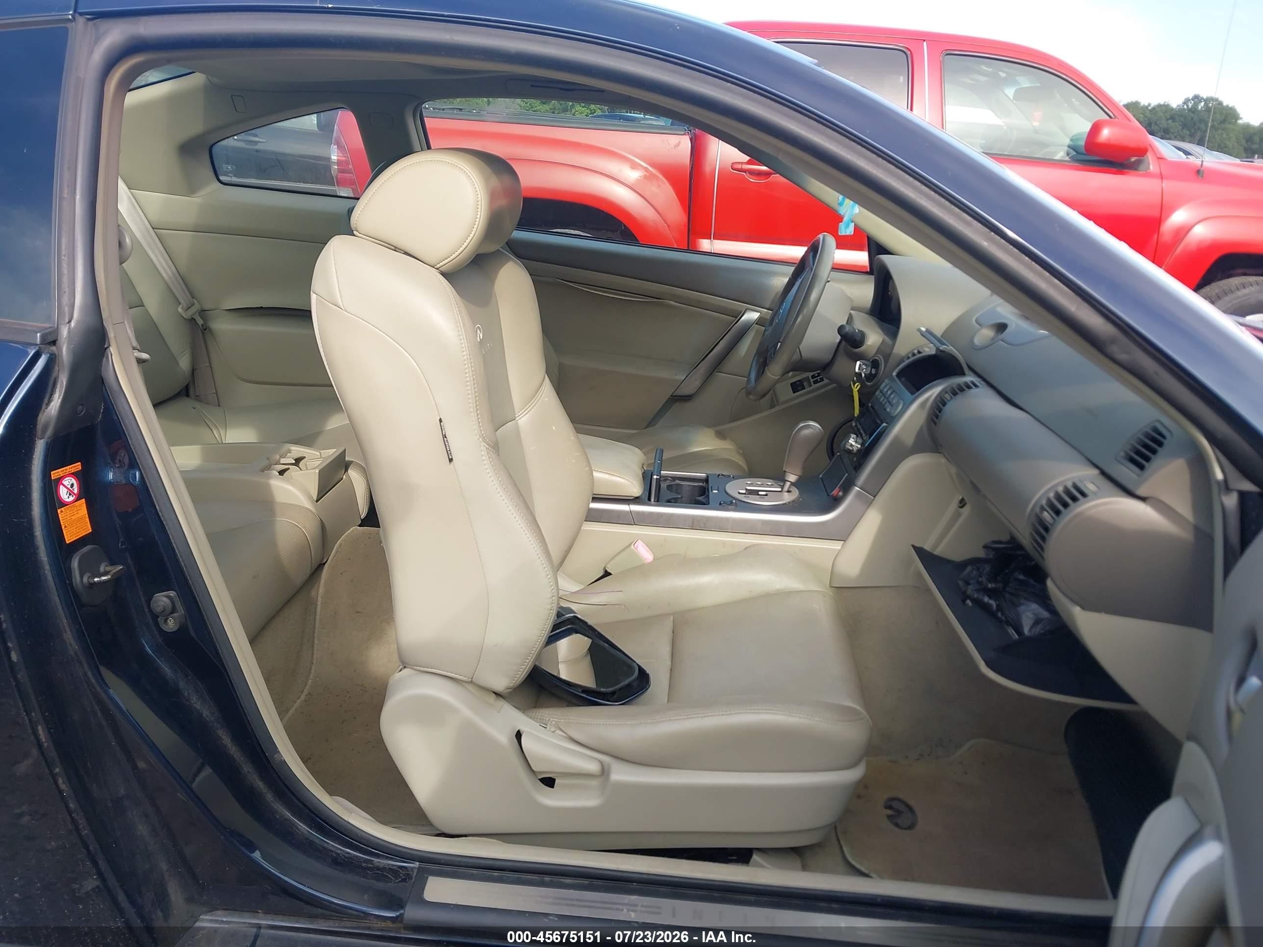 2004 Infiniti G35   Синий vin: JNKCV54EX4M308274