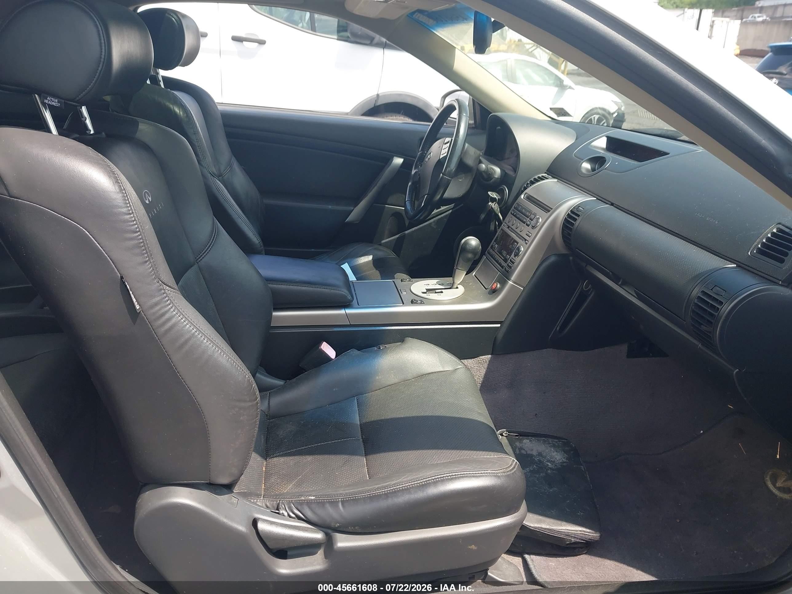2004 Infiniti G35   Silver vin: JNKCV54EX4M806460