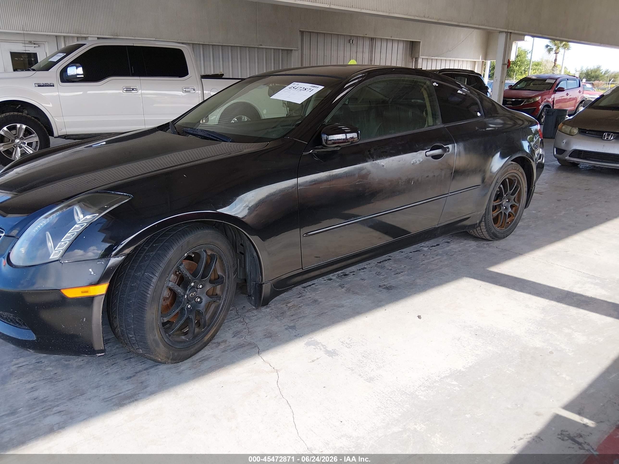 2004 Infiniti G35   Black vin: JNKCV54EX4M817197