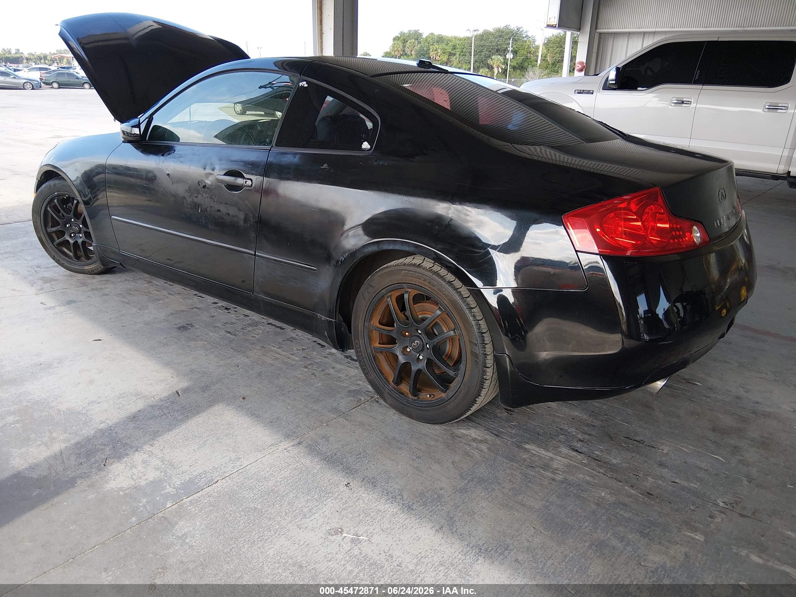 2004 Infiniti G35   Black vin: JNKCV54EX4M817197